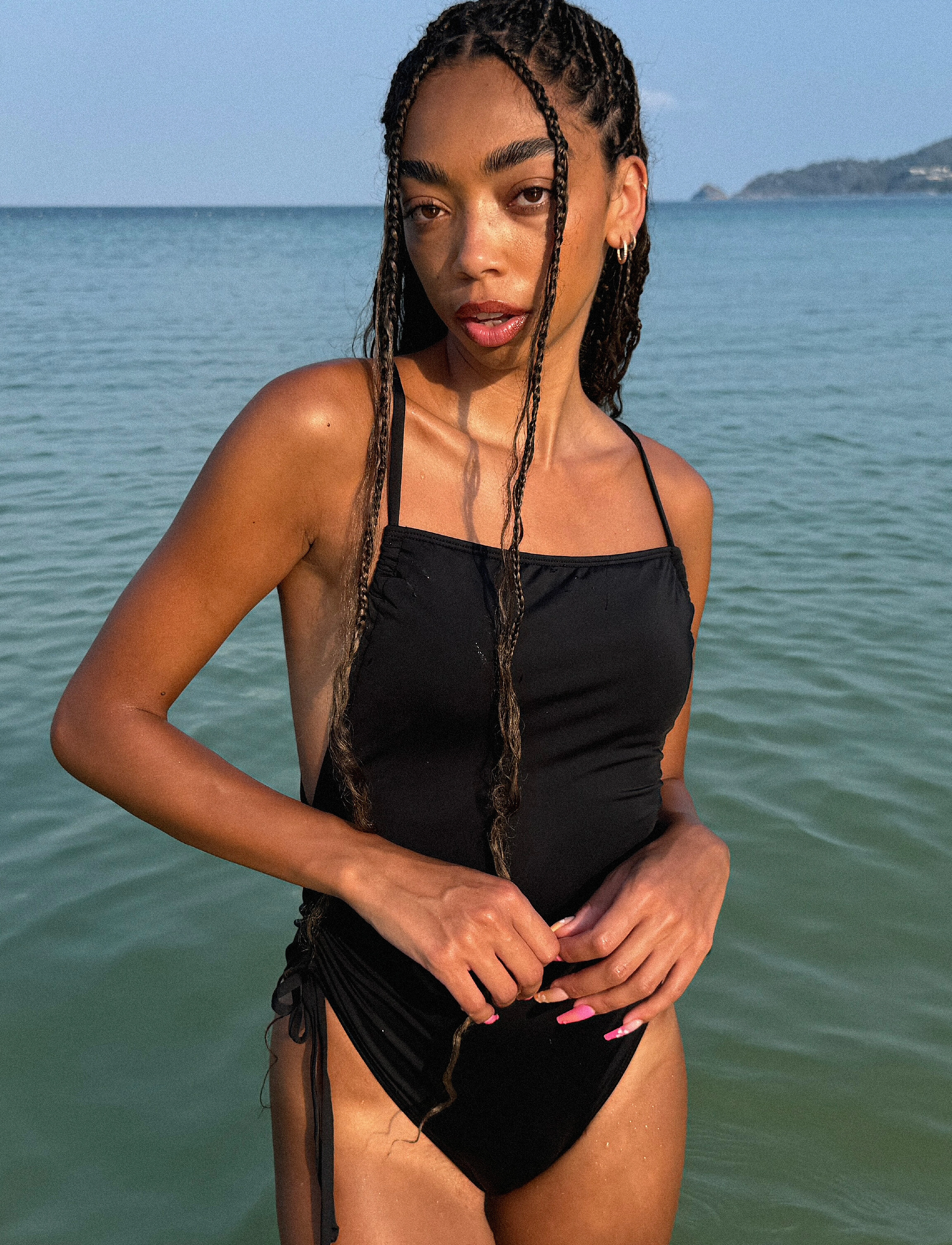 SUI AVA - Bondi Swimsuit - badeanzüge - black - 3
