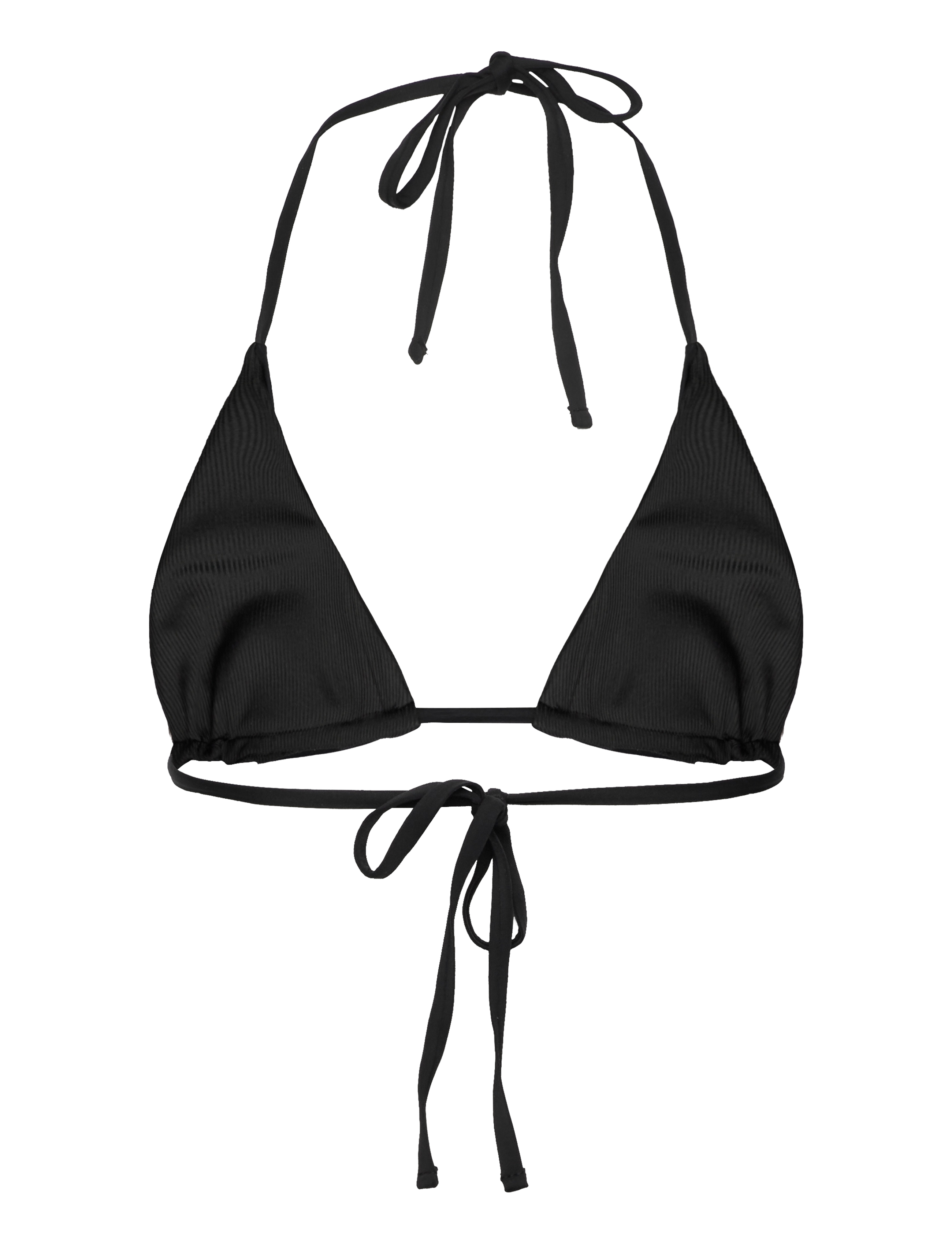SUI AVA - Waverly Bikini Top - black/black - 2