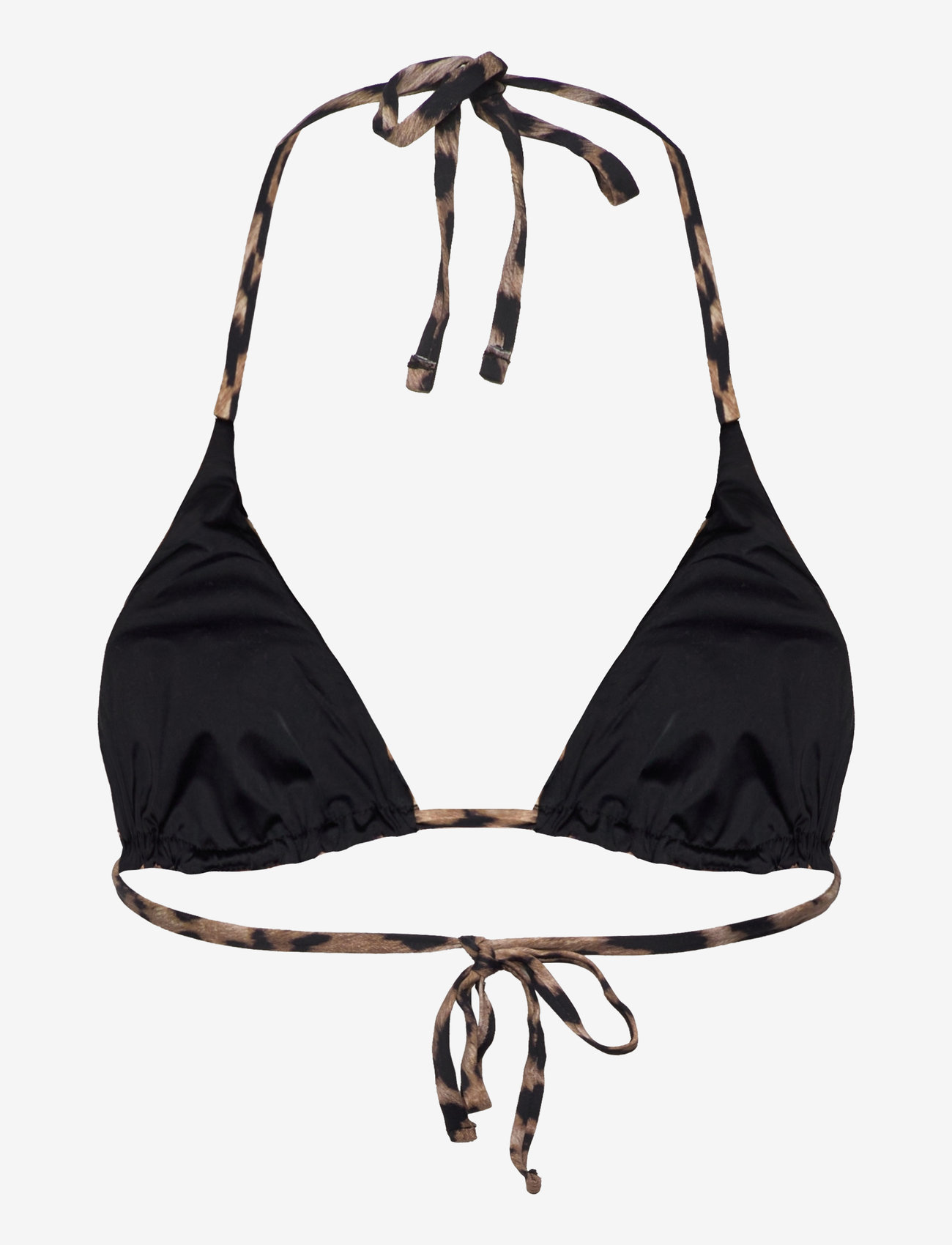 SUI AVA - Waverly Bikini Top - leopard/black - 1