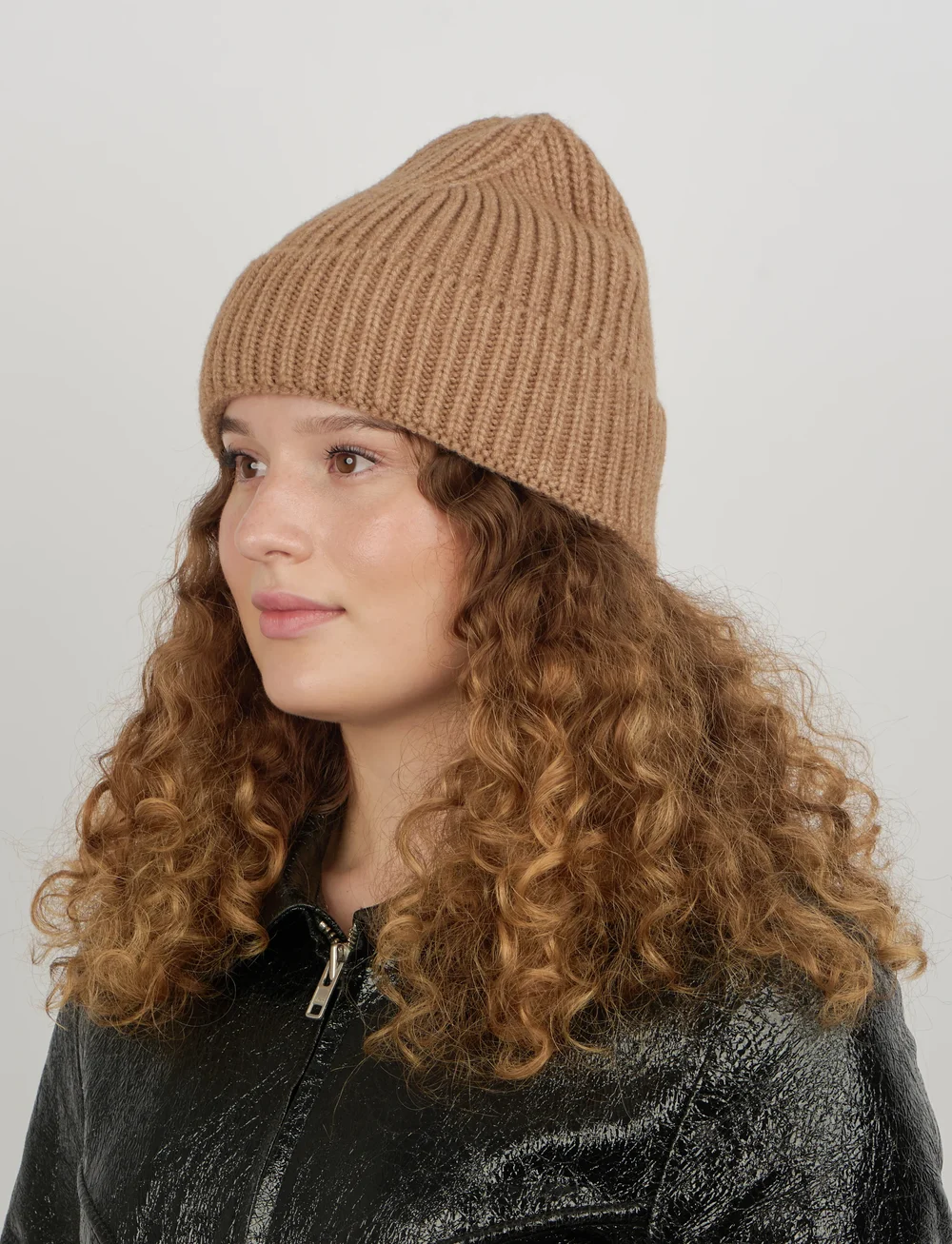 SUI AVA - Nico Beanie - mössor - camel - 0
