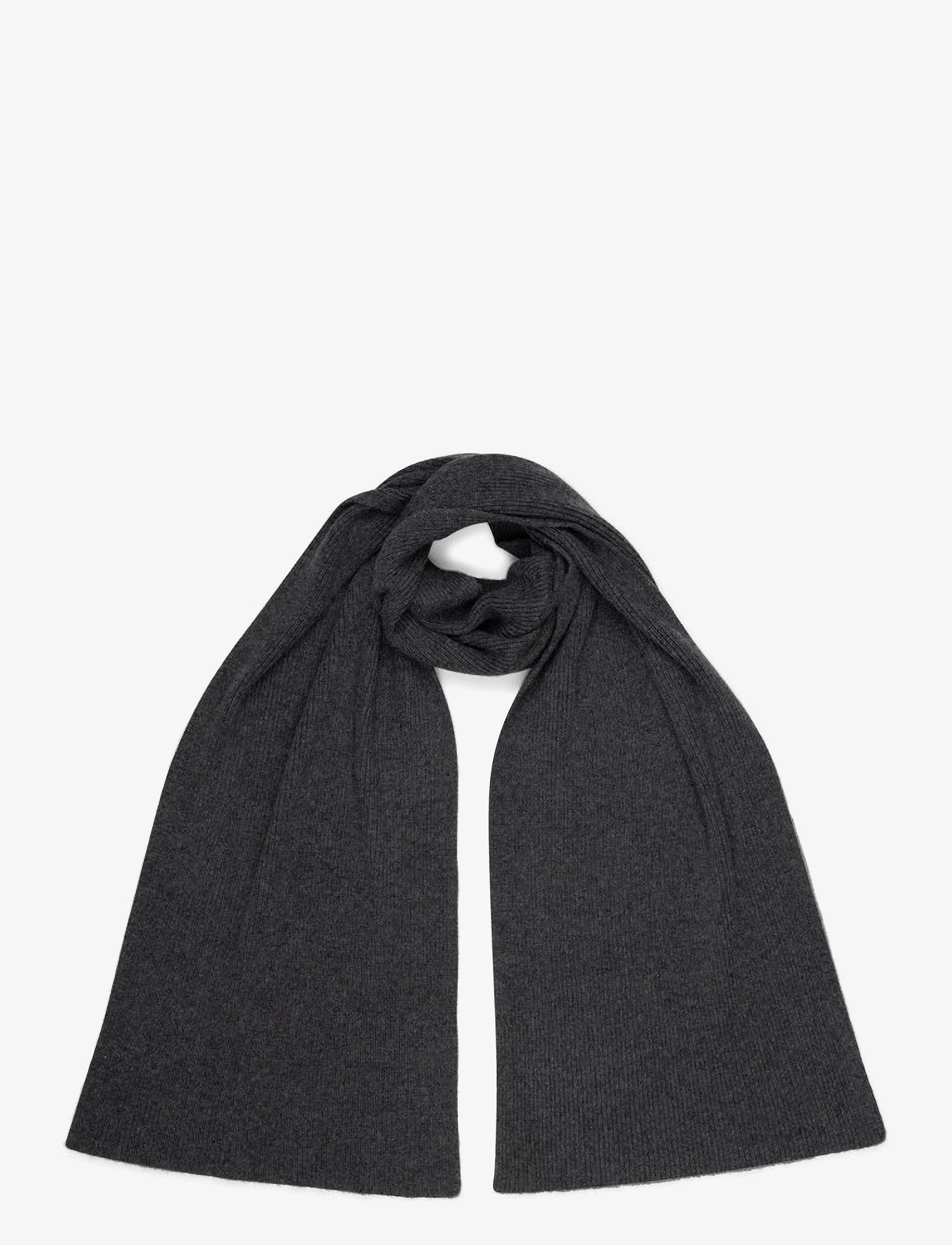 SUI AVA Frede Soft Scarf - Aksessuaarid - DARK GREY / grey