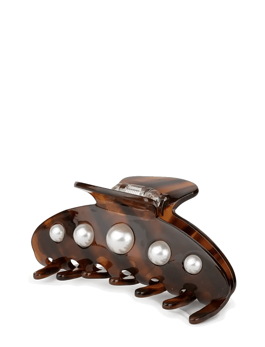 SUI AVA - Ida Classic Pearly Big - juukselõksud - golden brown - 1