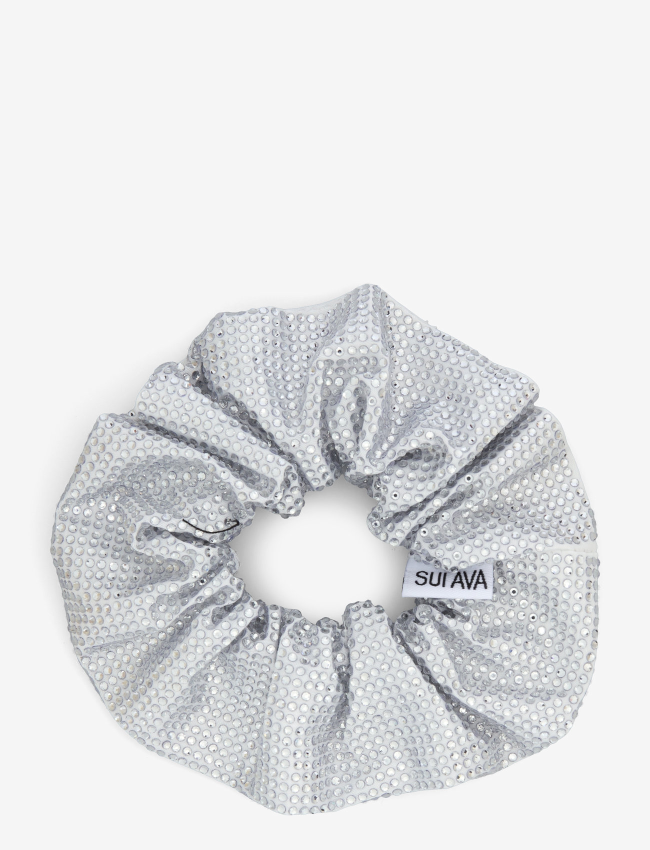SUI AVA - Kelly Crystal Scrunchie - clear crystal - 0