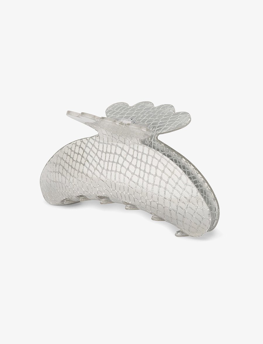 SUI AVA - Helle Snake Big - hårklemmer - sneaky silver - 1