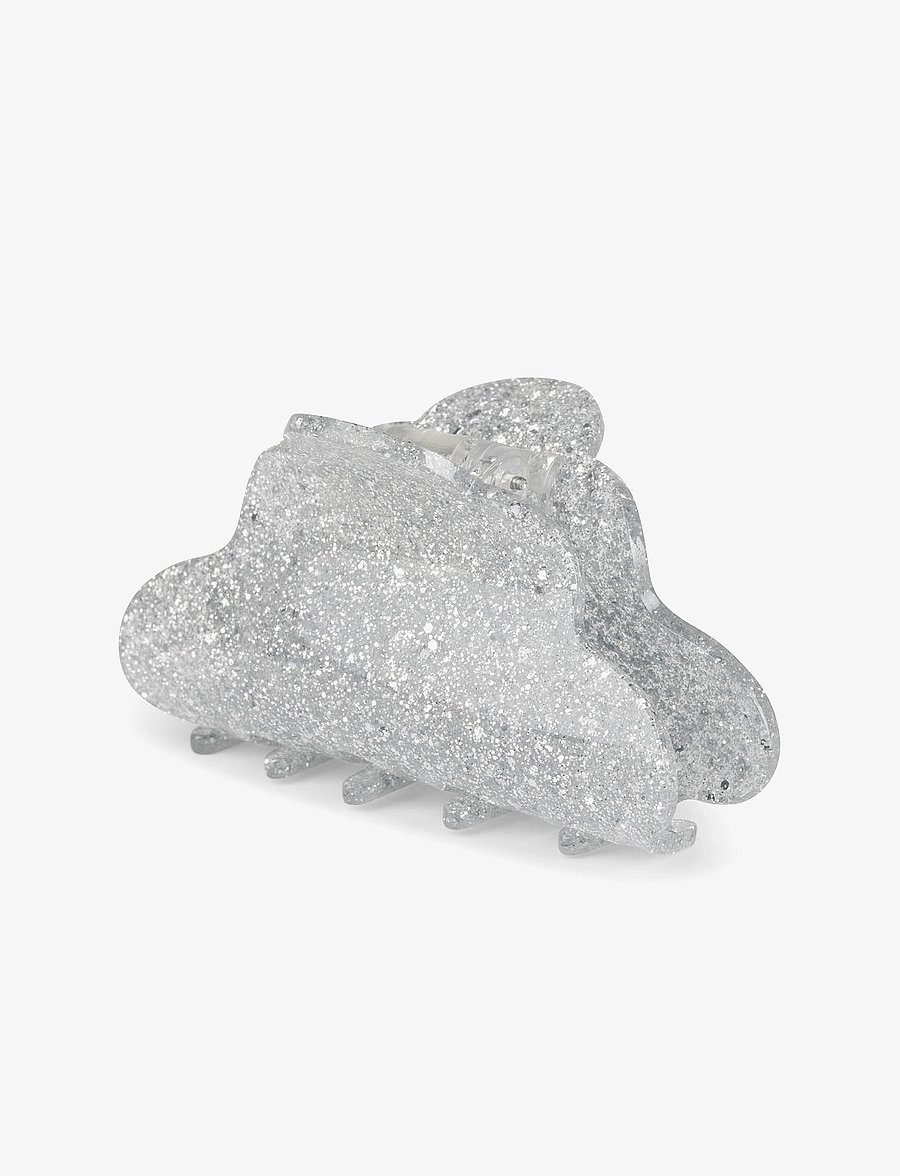 SUI AVA - Lene Glitter Big - haarkrallen - silver glitter - 1