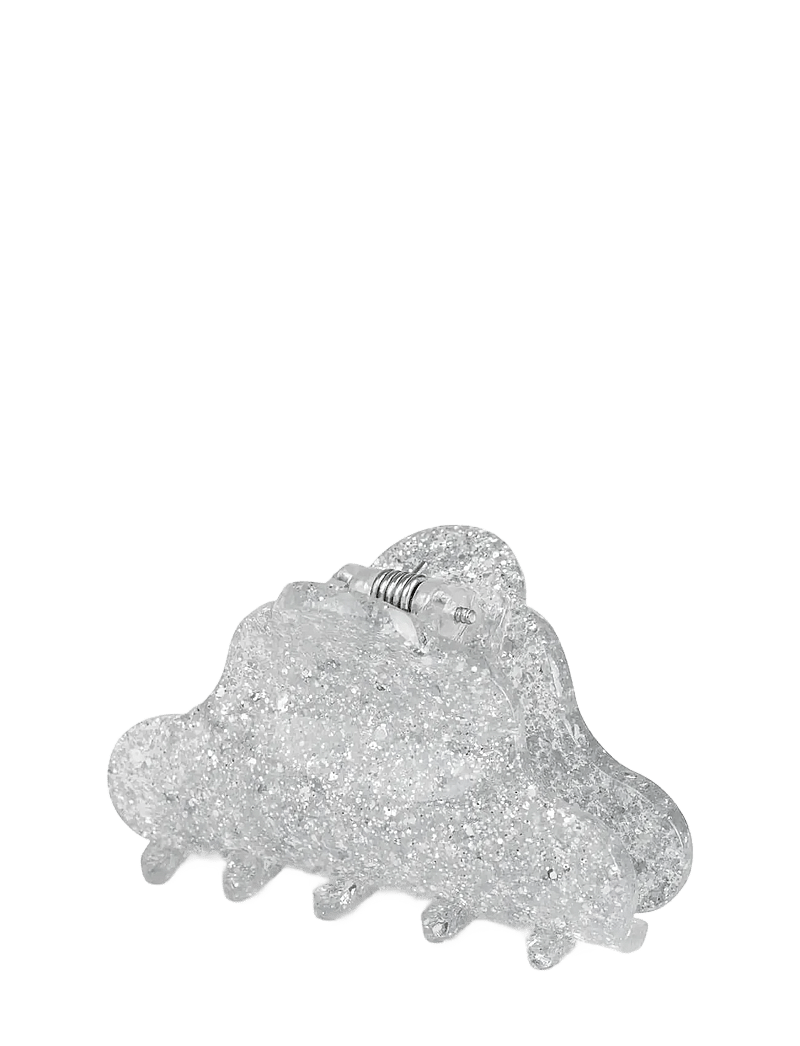 SUI AVA - Lene Glitter Mini - hårklemmer - silver glitter - 1