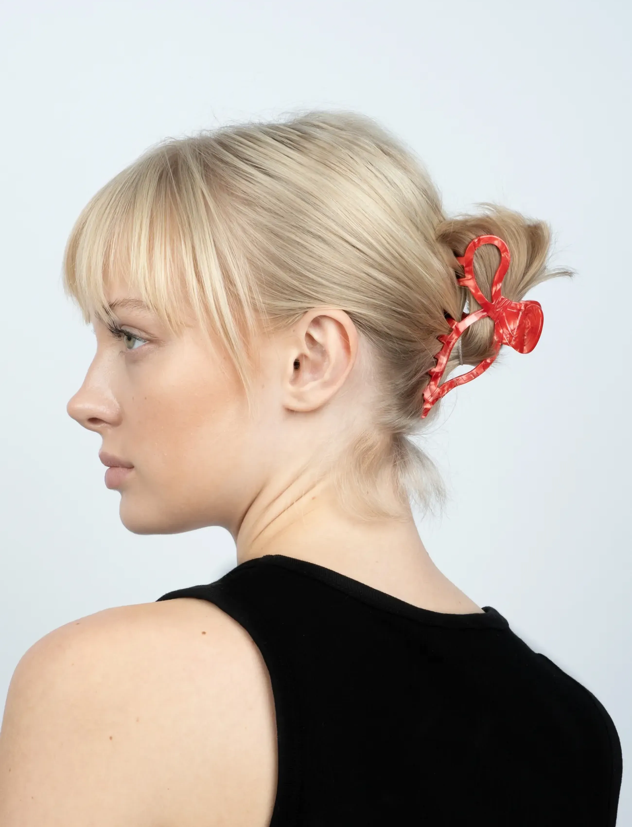 SUI AVA - Bow Elegance Big - haarspangen - red - 0