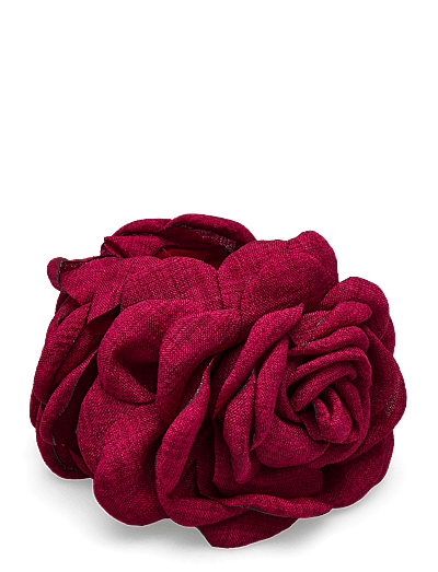 SUI AVA Rosa Hair Claw - Accessoarer - WINE RED / burgundy
