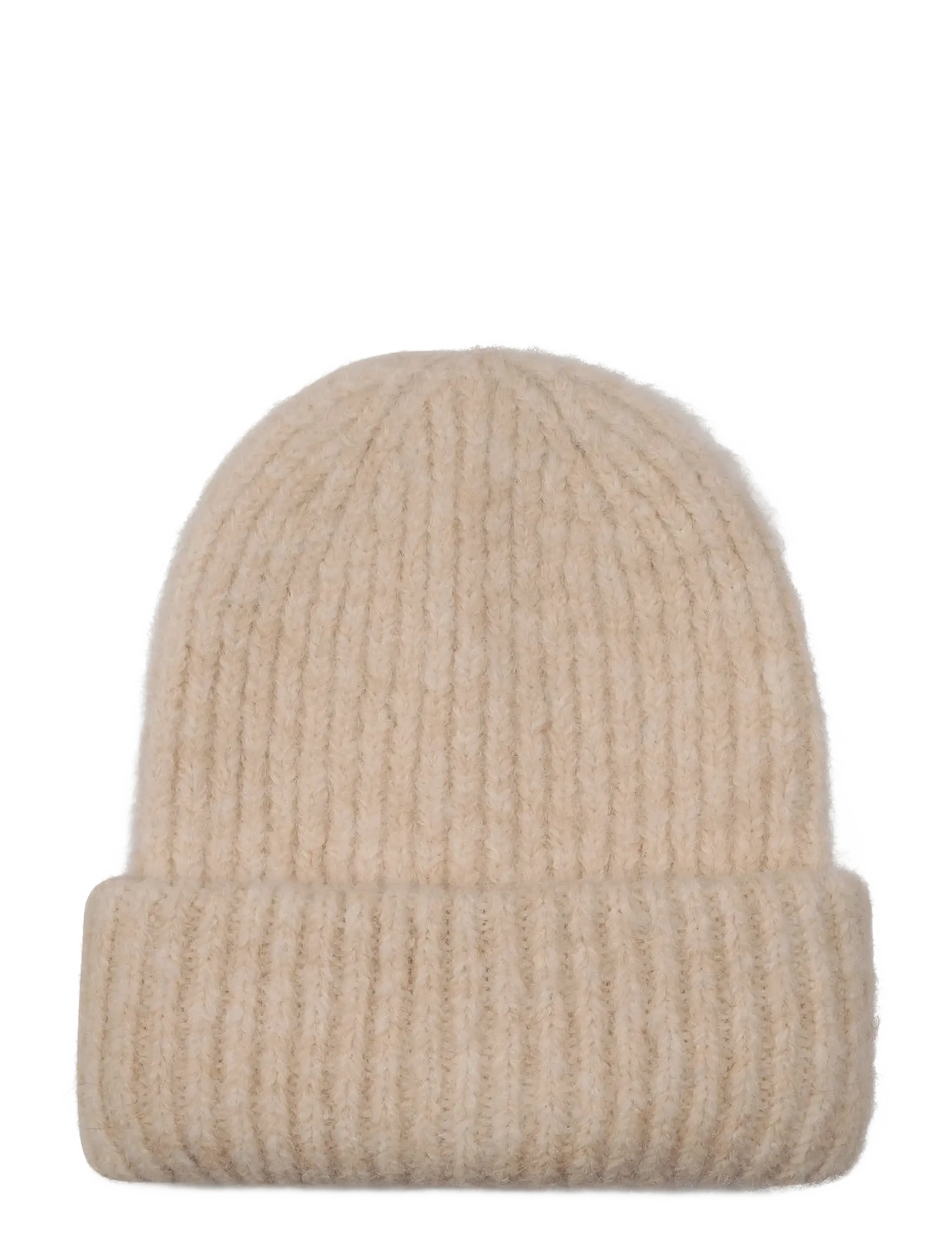 SUI AVA Sisse Pudelmütze Beige - One Size - Damen
