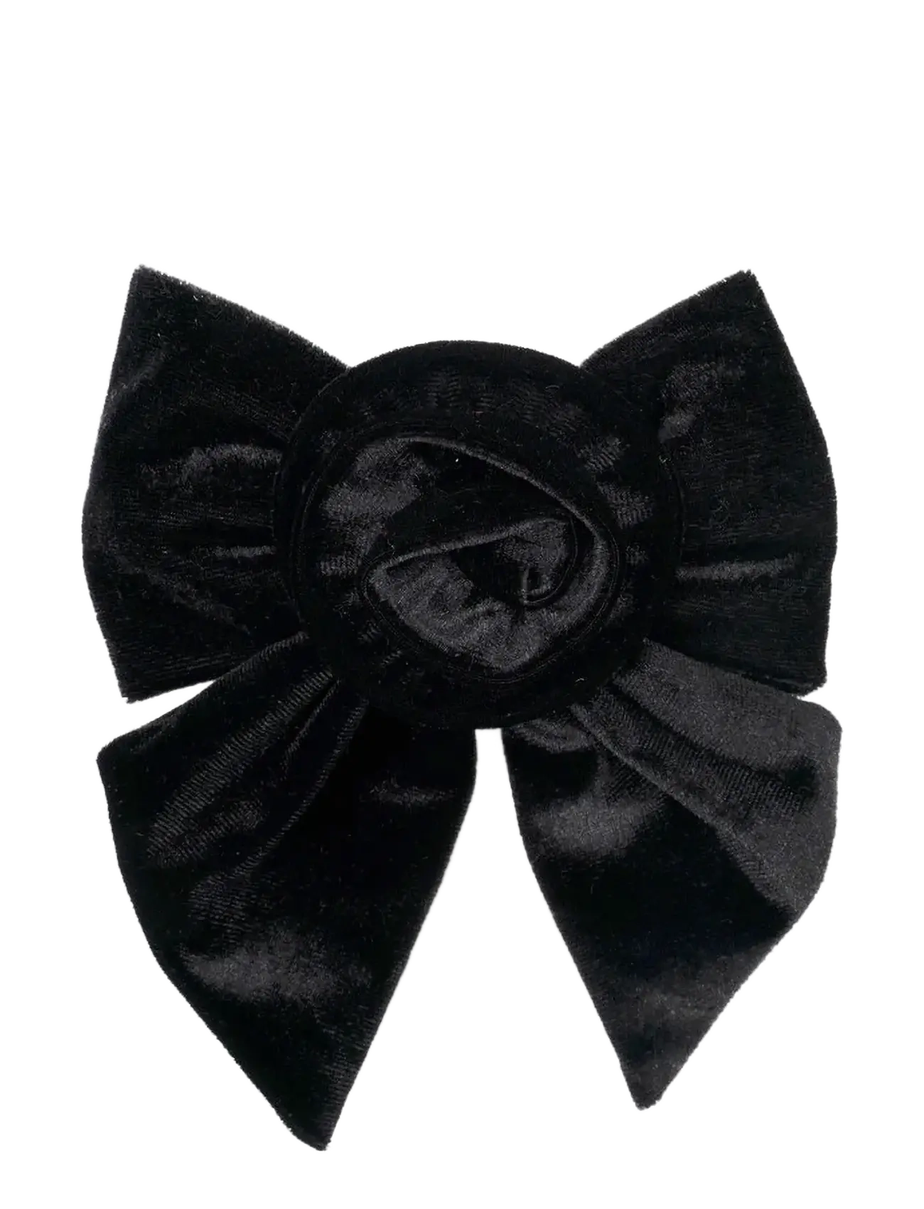 SUI AVA Rosie Samt Bow Schwarz - One Size - Damen