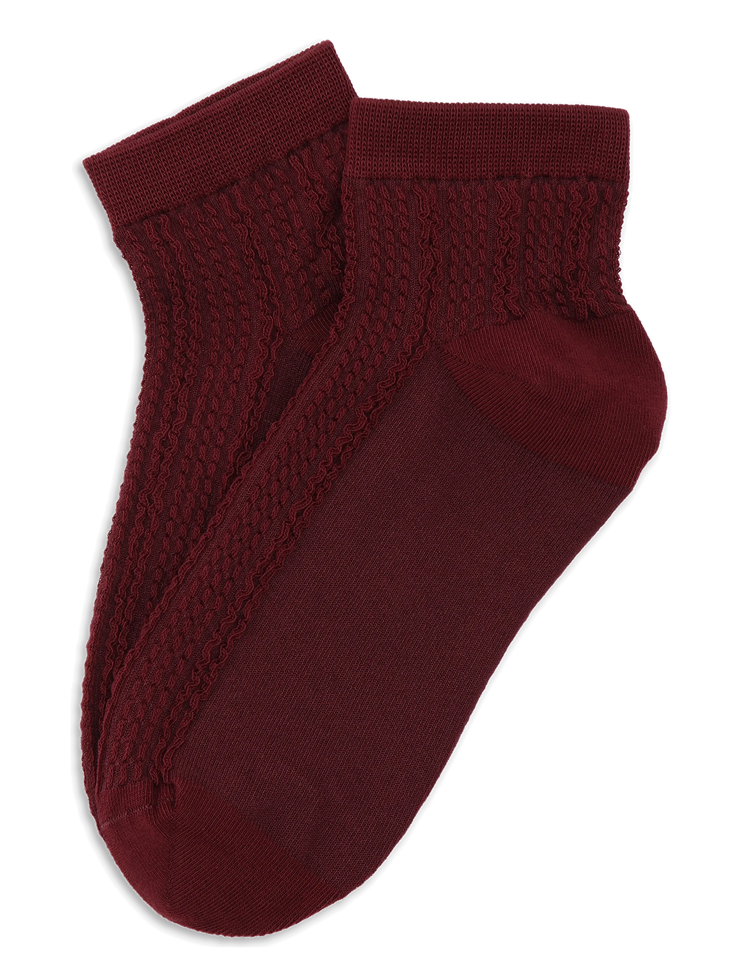 SUI AVA Sofie Ankle Socks - SUI AVA - BORDEAUX / burgundy
