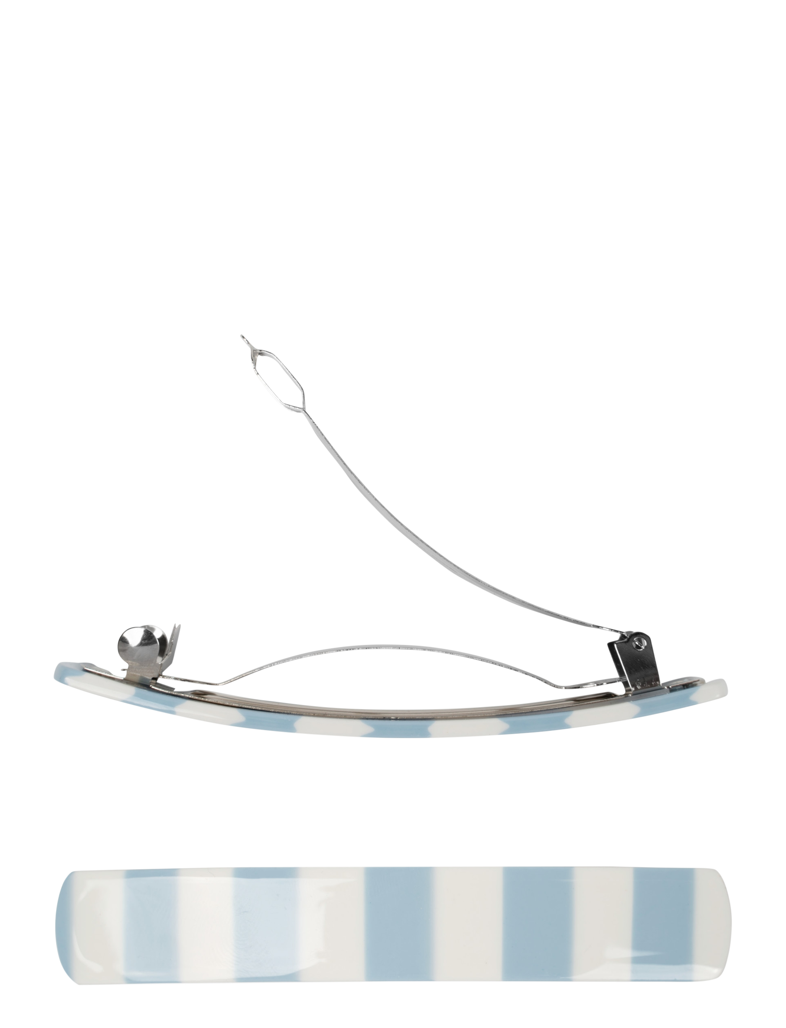 SUI AVA - Classic Striped Hair Clip - light blue - 1