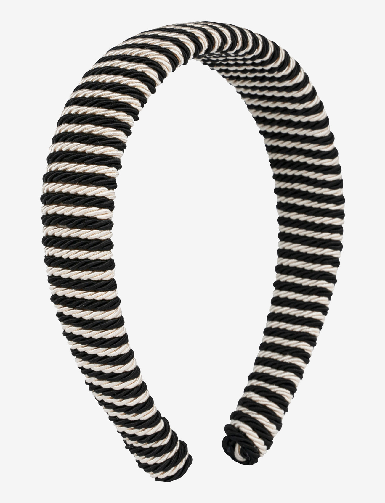 SUI AVA - Striped Headband - black - 0