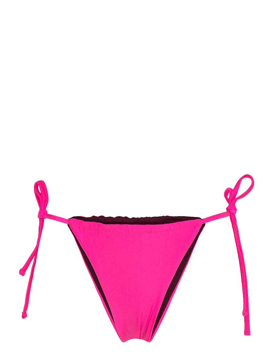 SUI AVA - Waverly Bikini Tanga - side tie bikinitrosor - pink/bordeaux - 1