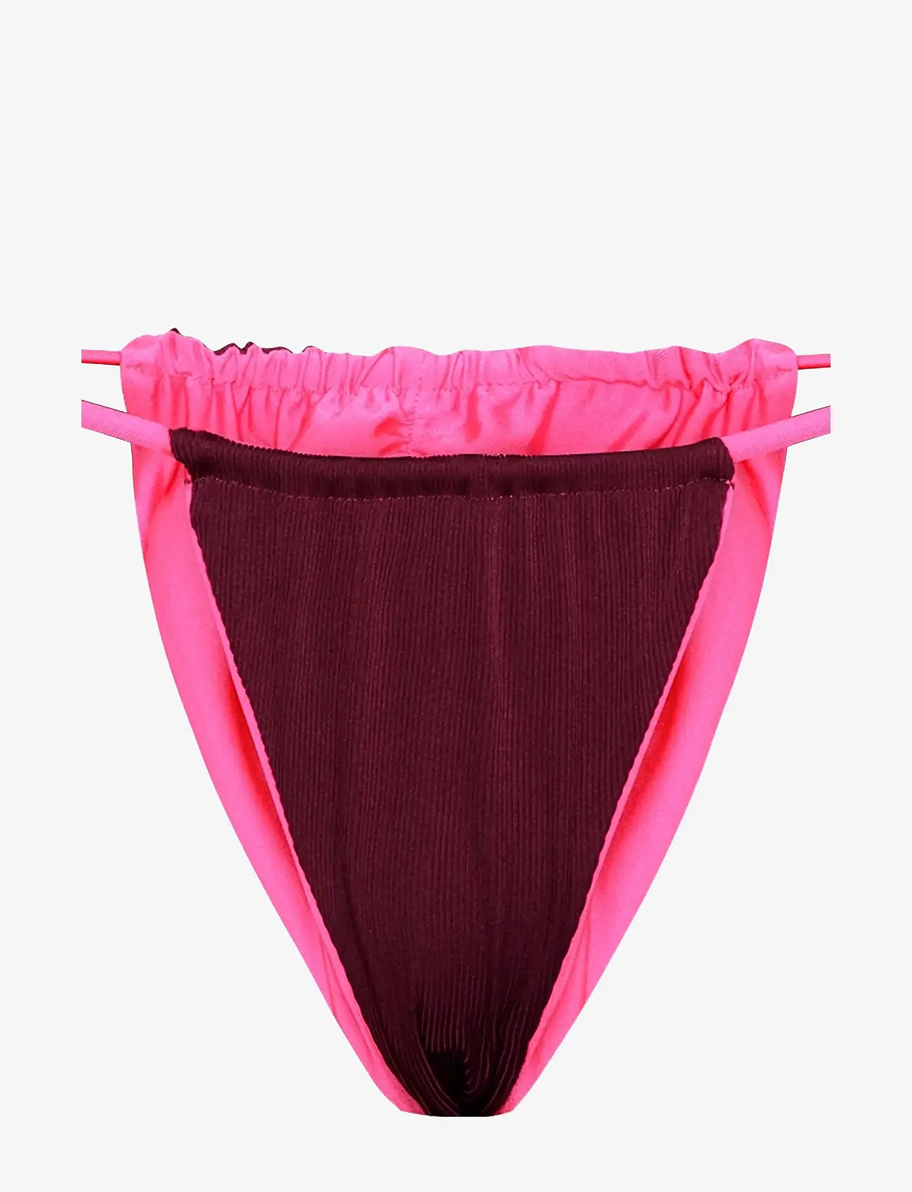 SUI AVA - Waverly Bikini Tanga - bikinis mit seitenbändern - pink/bordeaux - 4