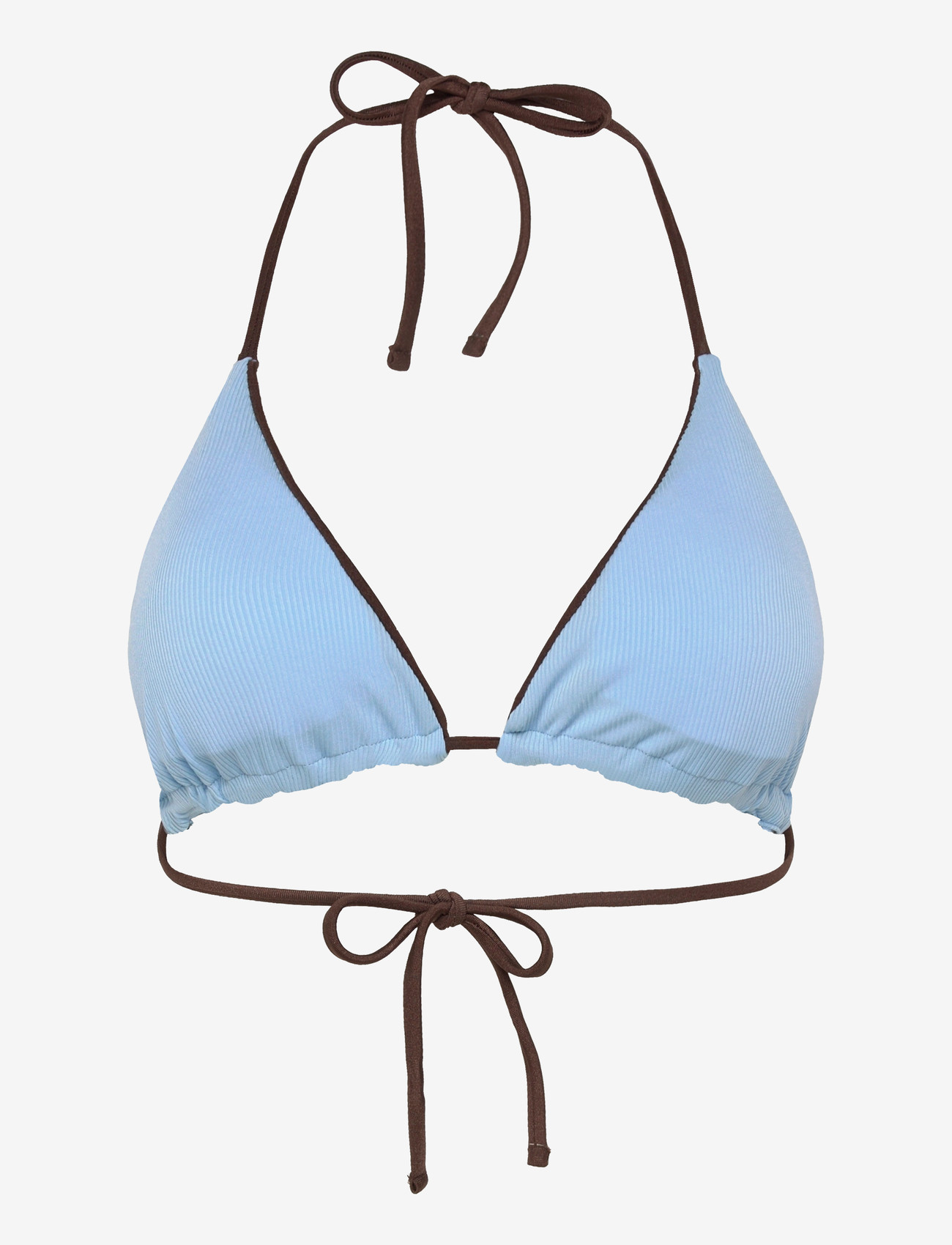 SUI AVA - Waverly Bikini Top - dreieck-bikini-oberteile - brown/blue - 2