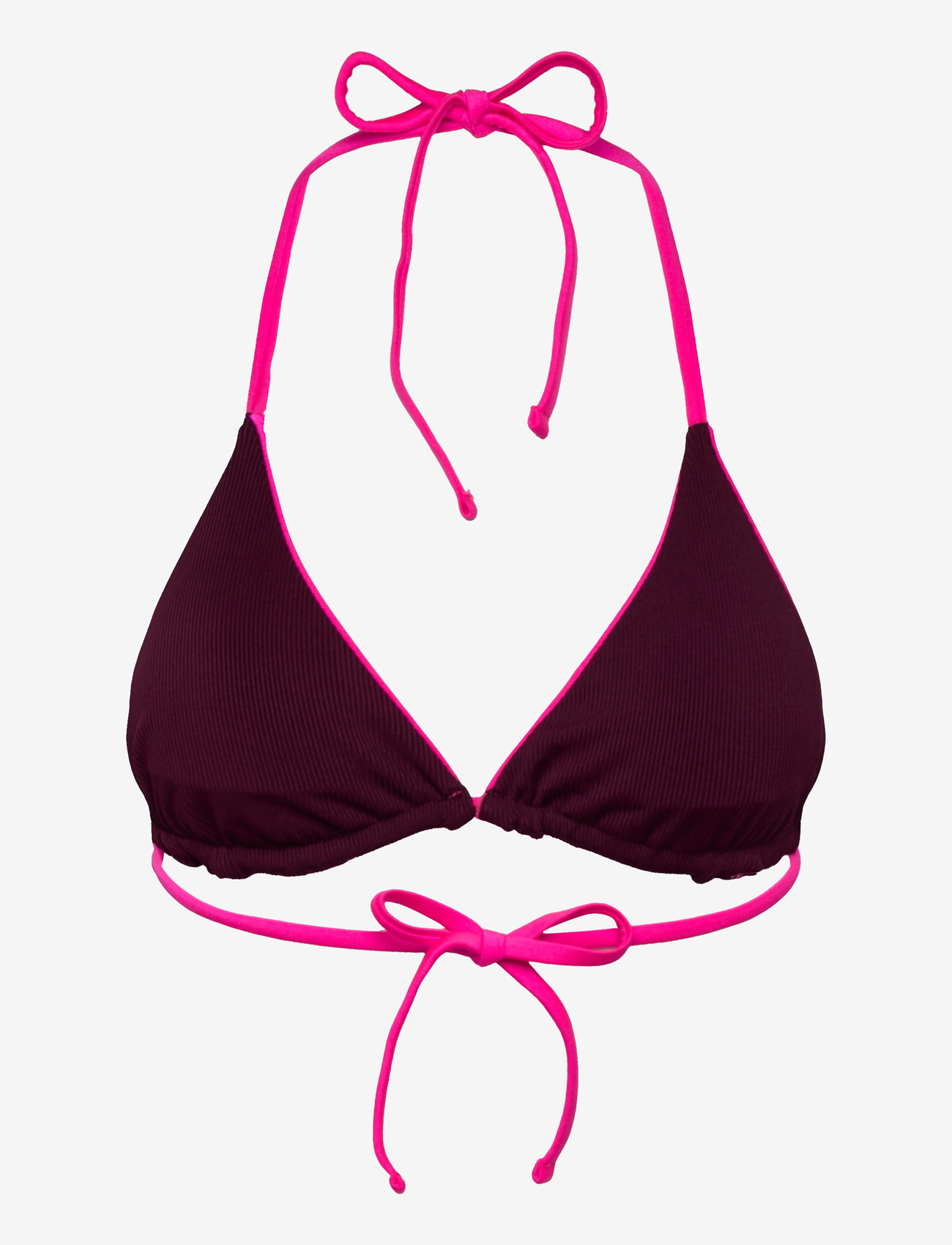 SUI AVA - Waverly Bikini Top - dreieck-bikini-oberteile - pink/bordeaux - 2