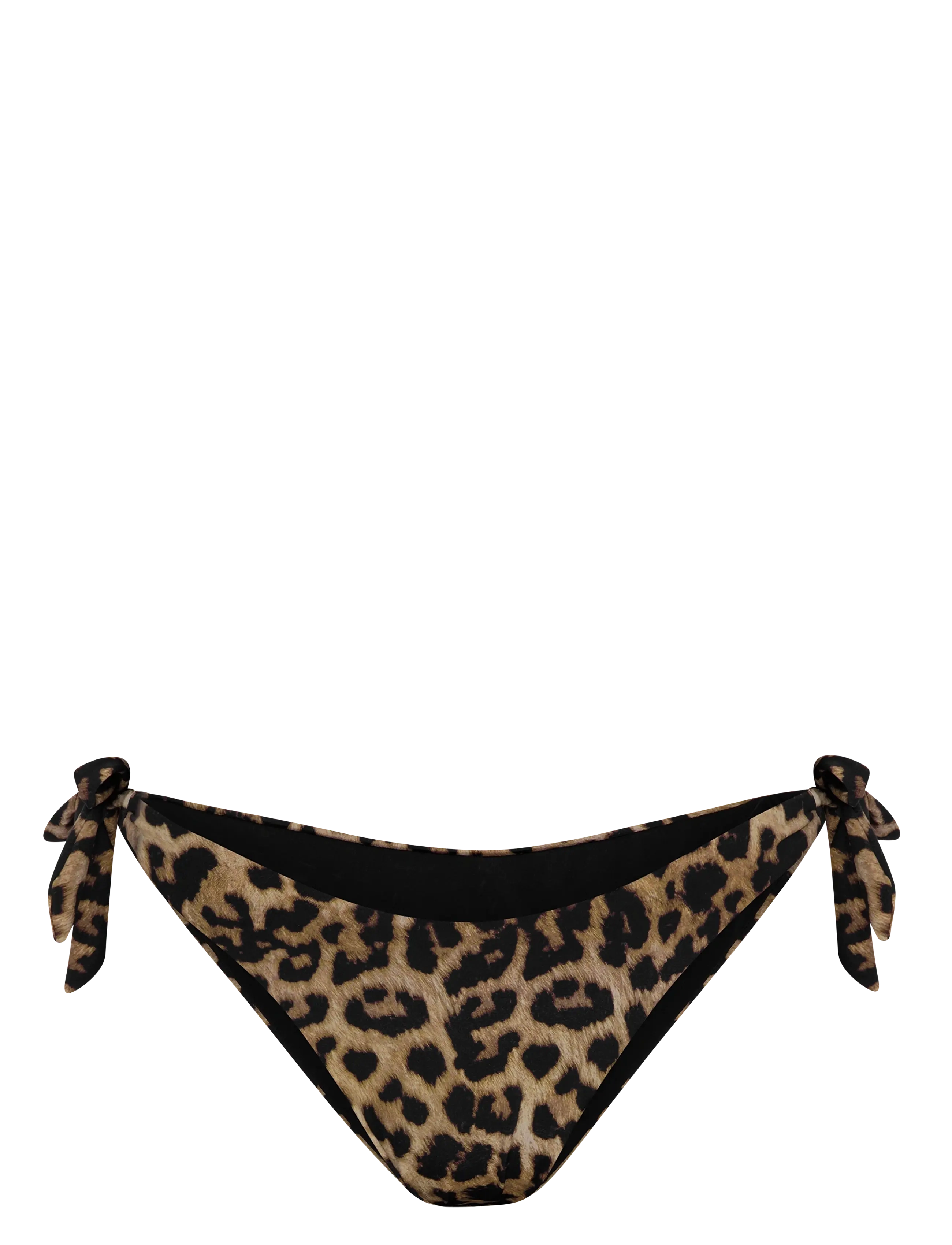 SUI AVA Waverly Bikini Briefs - Bikini's - LEOPARD/BLACK / brown
