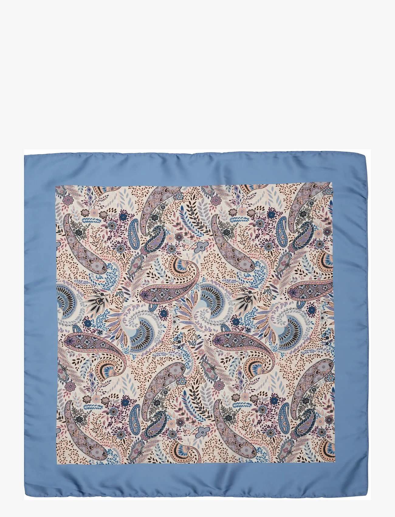 SUI AVA - Mari Bloom Scarf - tynde tørklæder - paisley light blue - 0