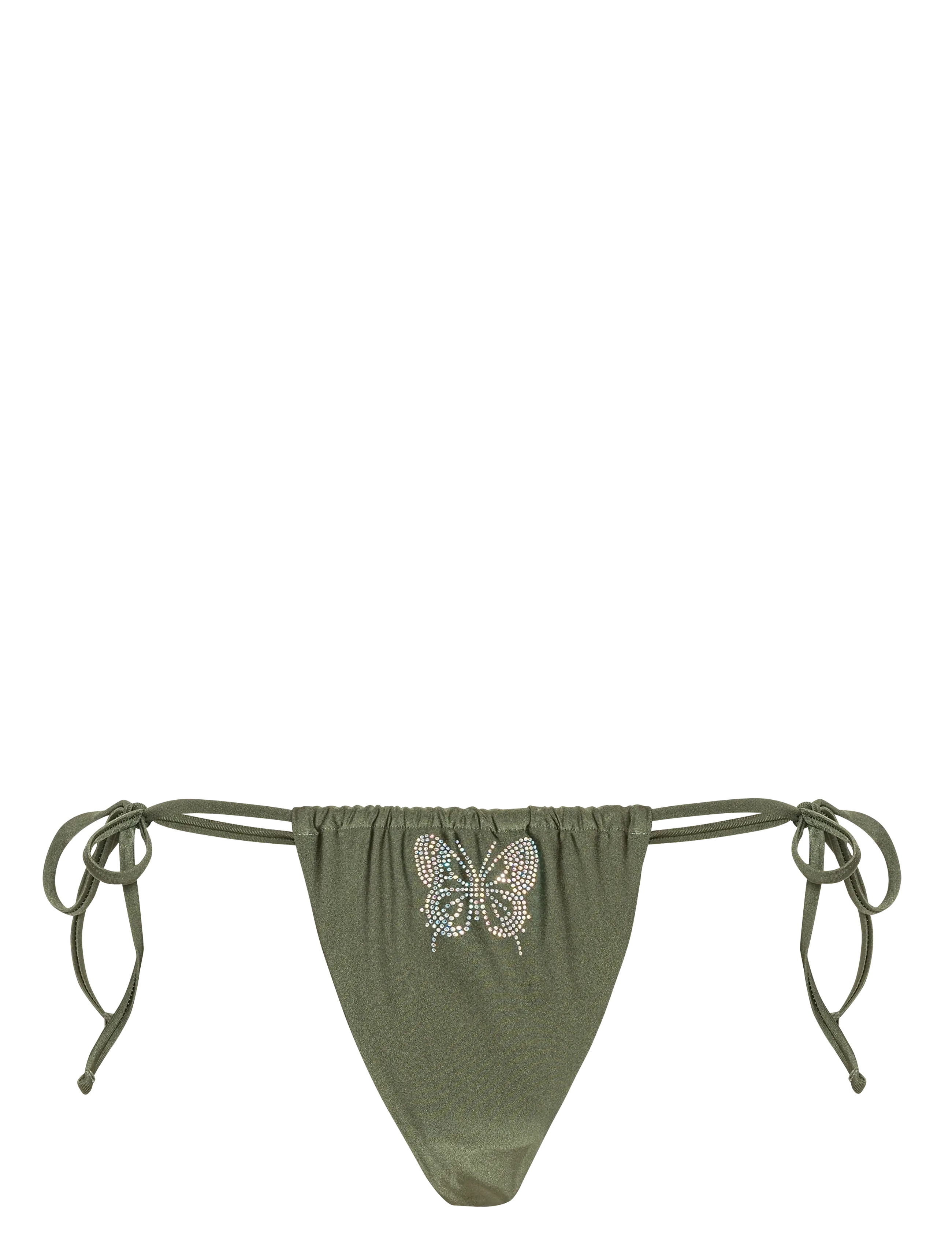 SUI AVA Butterfly Bikini Tanga Khaki - 36 - Damen