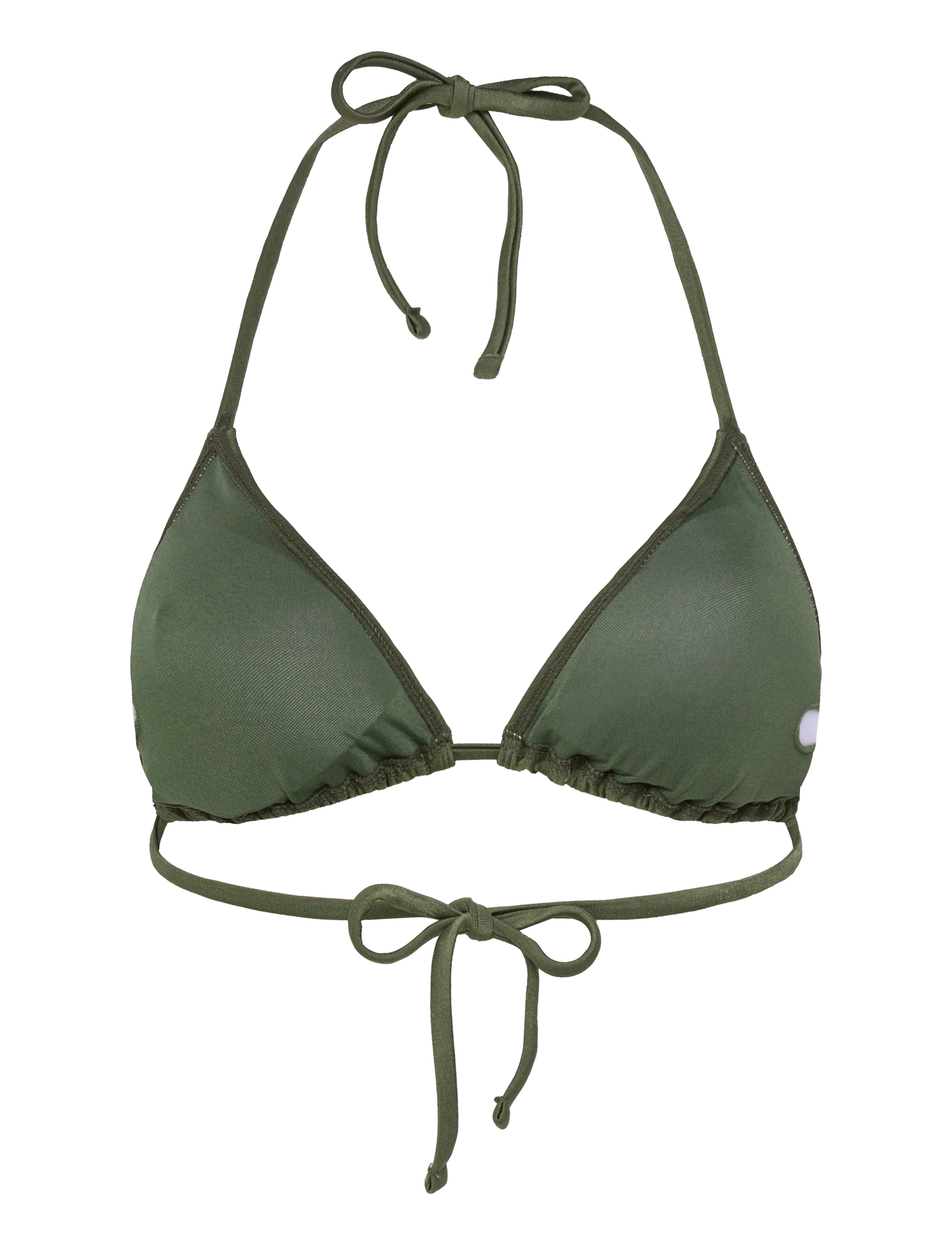 SUI AVA - Butterfly Bikini Top - trekant-bikinis - army - 2