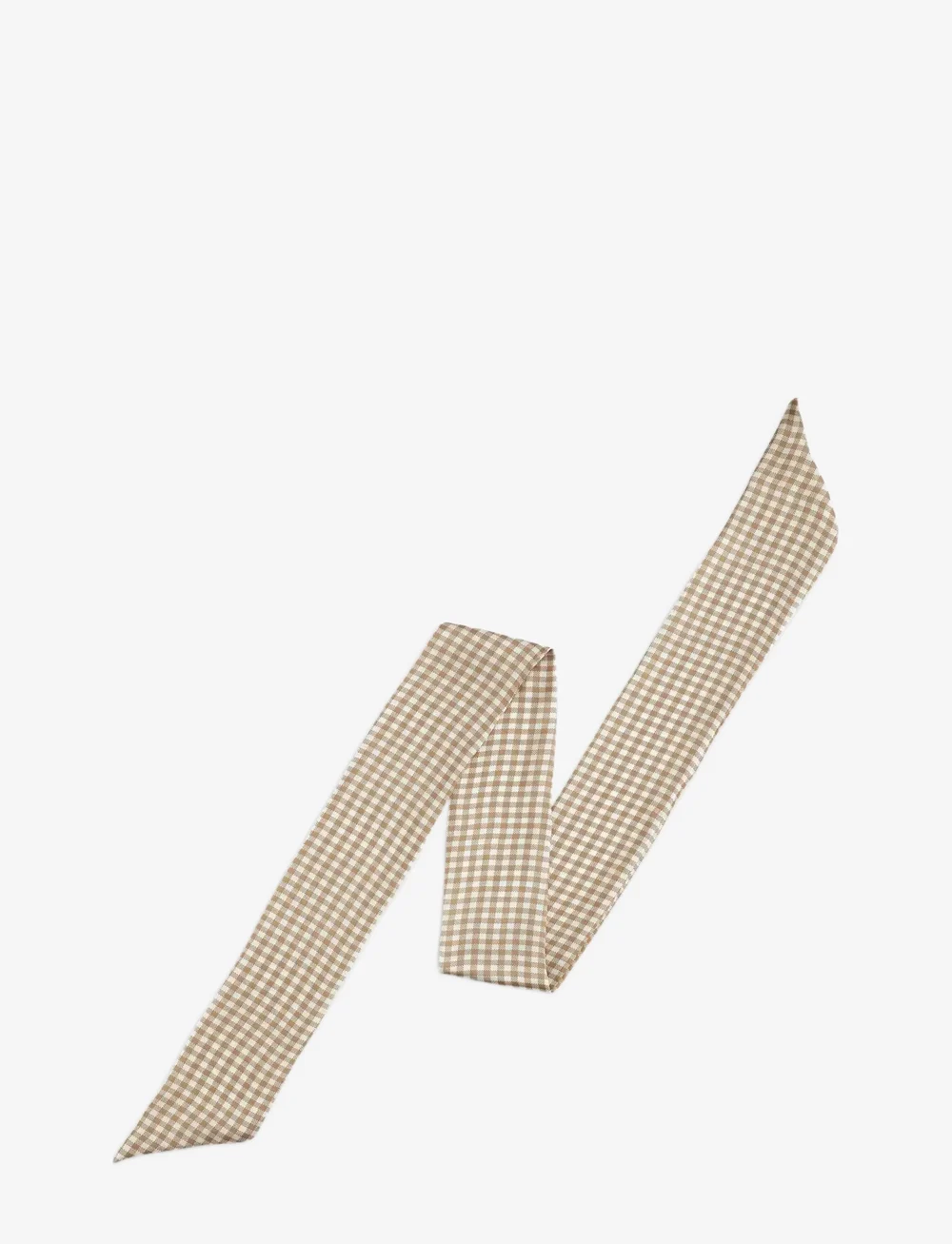 SUI AVA - Checkered Scarf - dunne sjaals - brown - 1