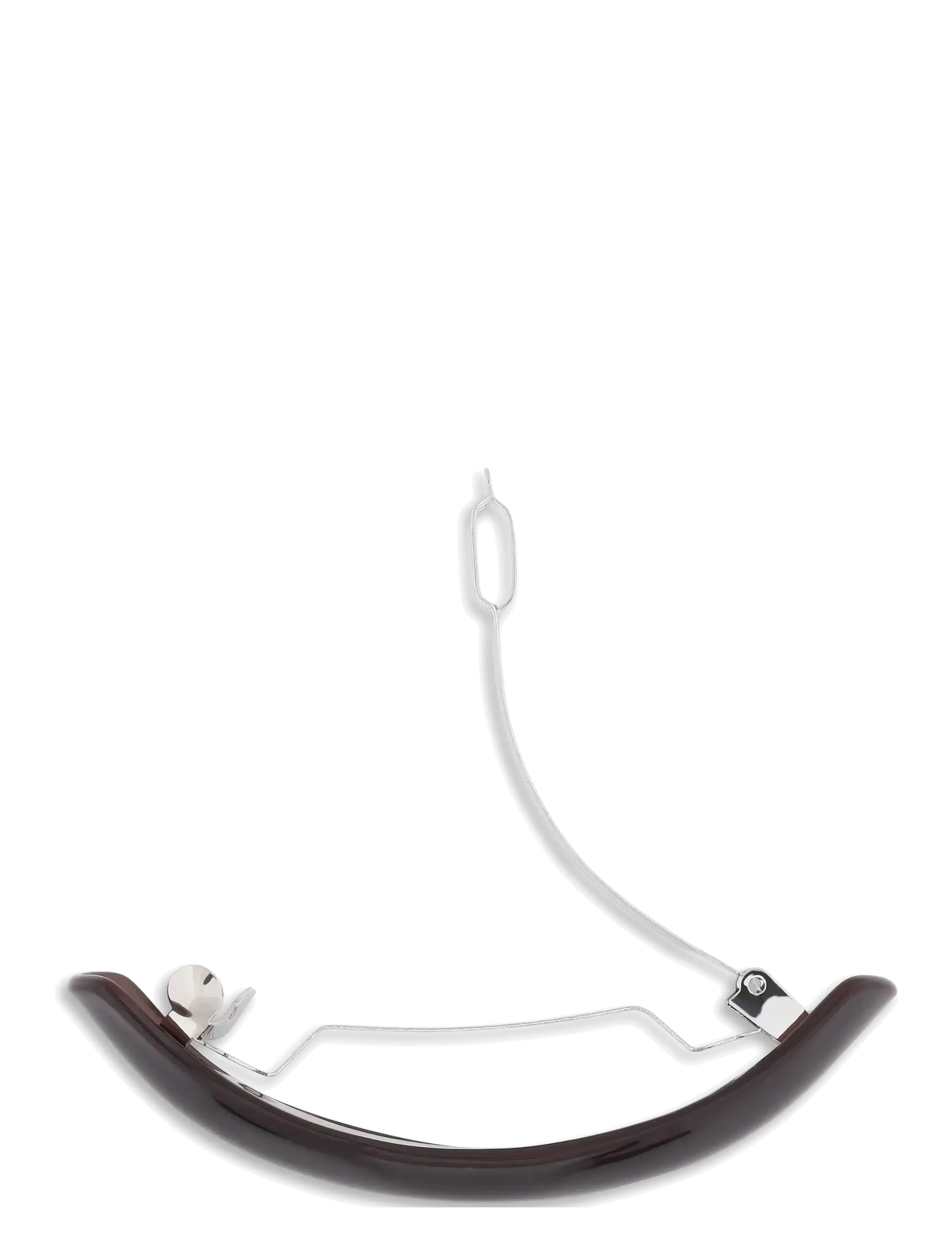 SUI AVA - Curved Bone Clip - lägsta priserna - brown - 2