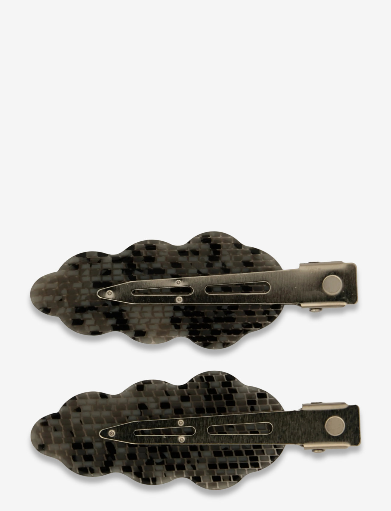 SUI AVA - Wavy Oak Clip // 2 pcs - hárspenna - grey - 2