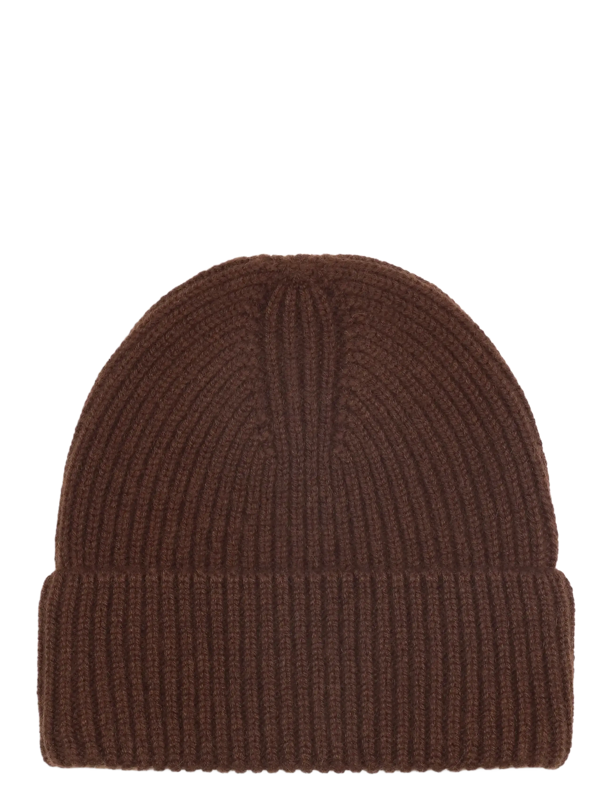 Cashmere Beanie - BROWN