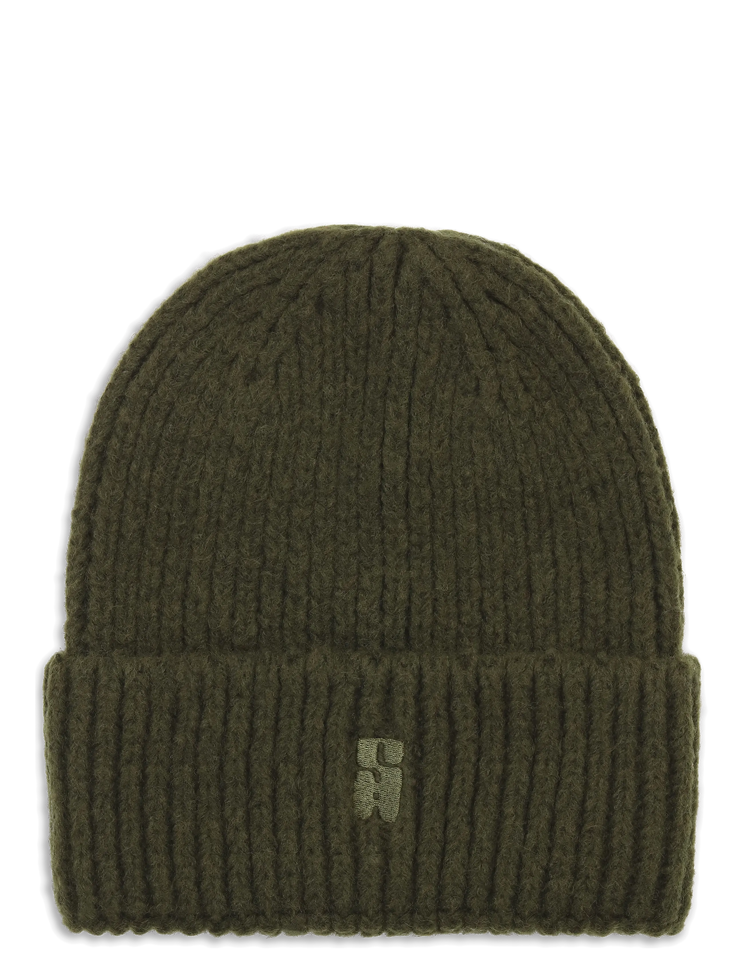 SUI AVA Brenda Beanie - Beanies - DARK GREEN / khaki/green