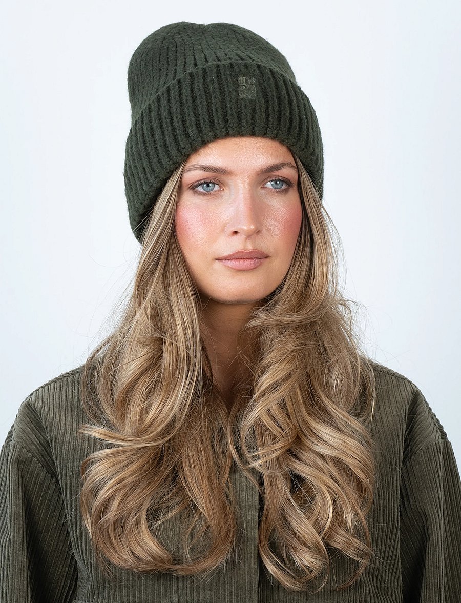 SUI AVA - Brenda Beanie - beanies - dark green - 0