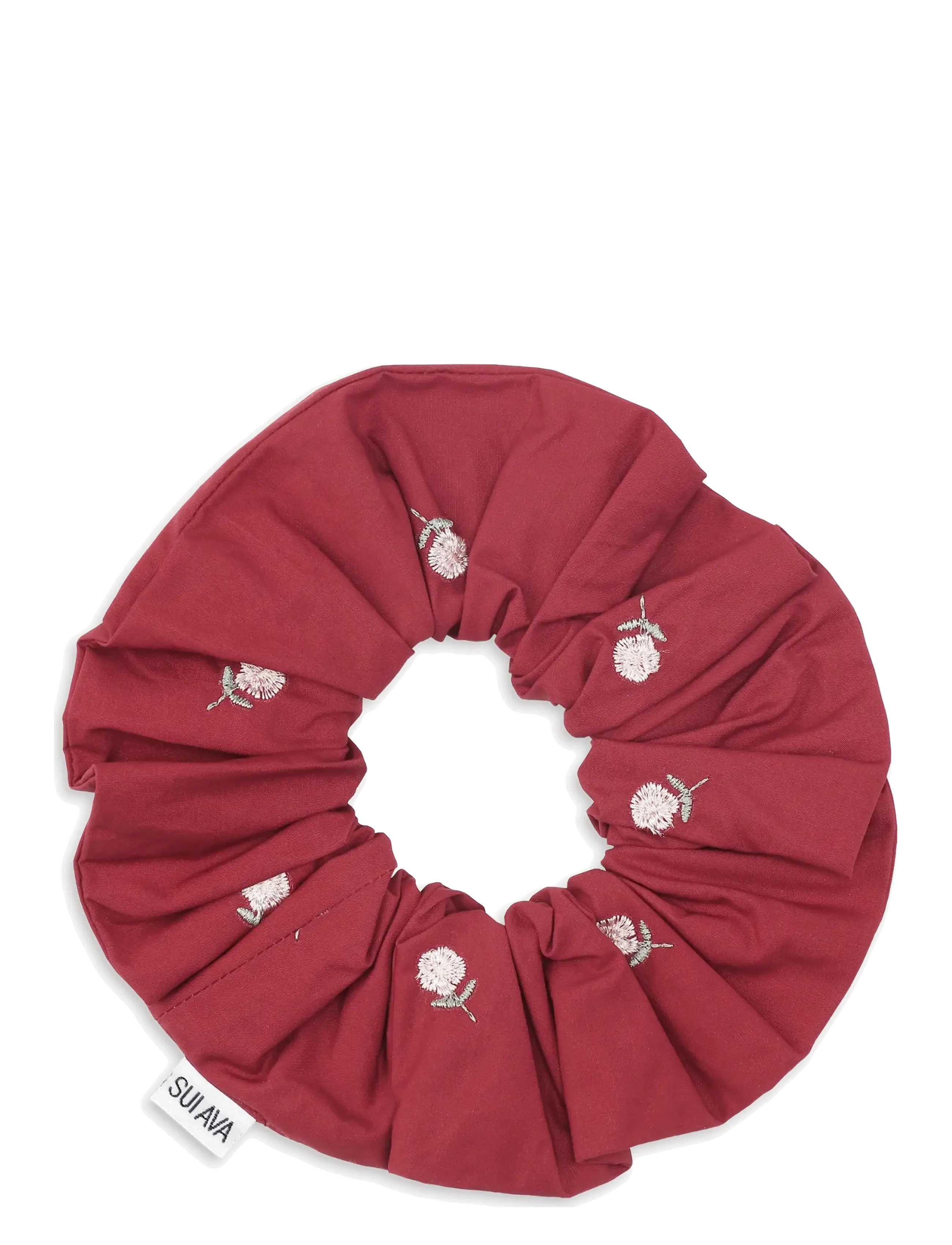 SUI AVA Bobbie Scrunchie - Haarschmuck - BURGUNDY / red
