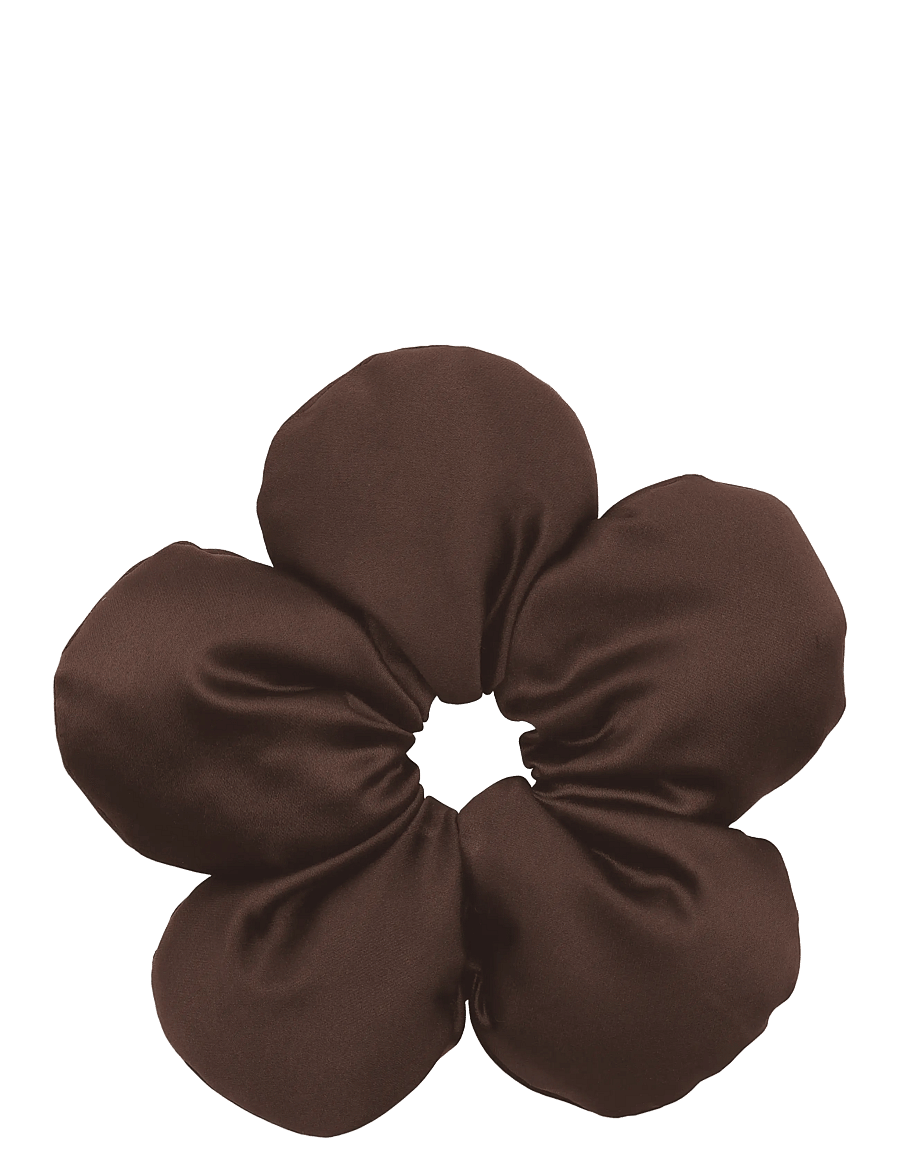SUI AVA - Flower Pillow Scrunchie - haargummis & haarbänder - chocolate fondant - 1