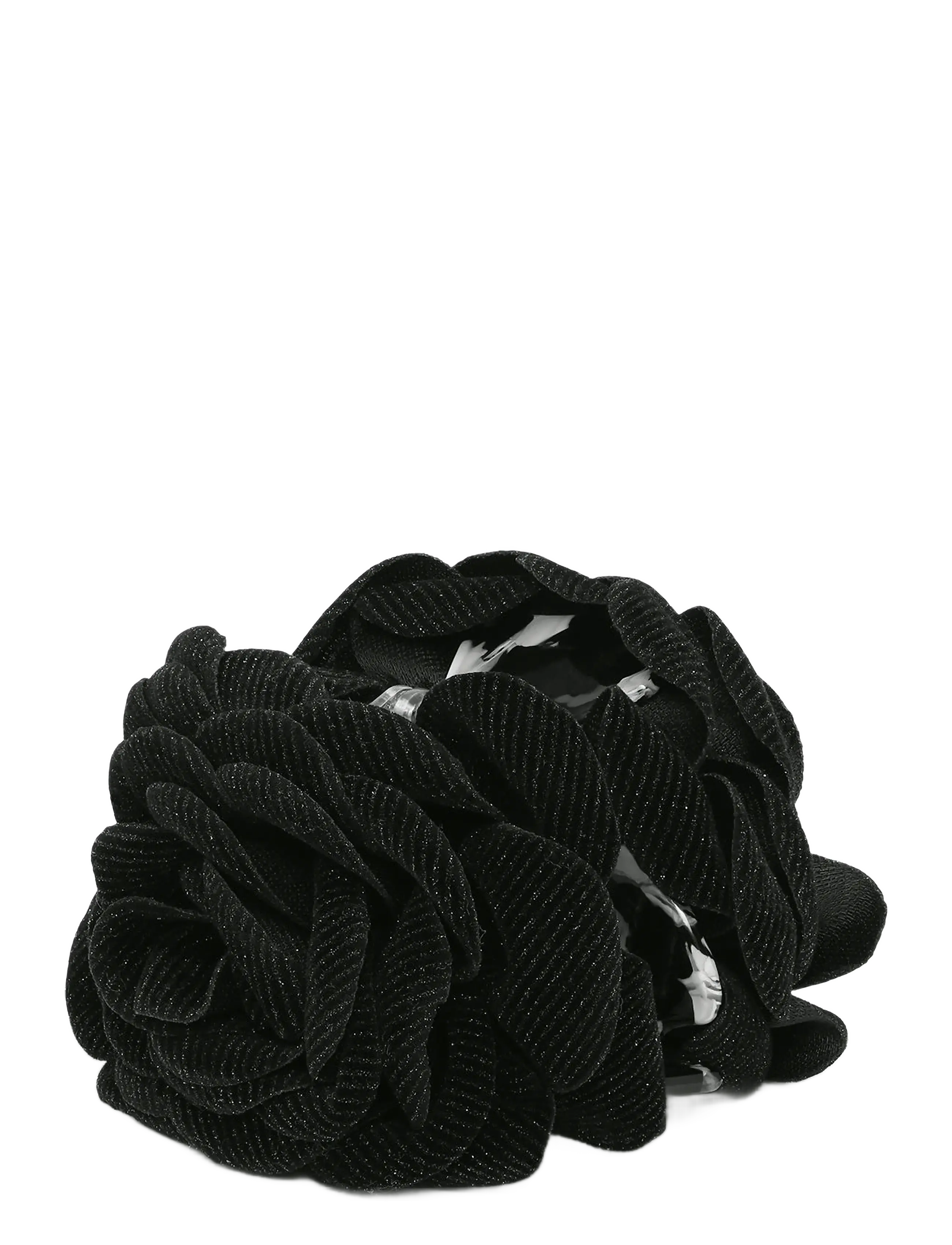 SUI AVA Rosa Velvet Hair Claw - SUI AVA - BLACK SHIMMER / black