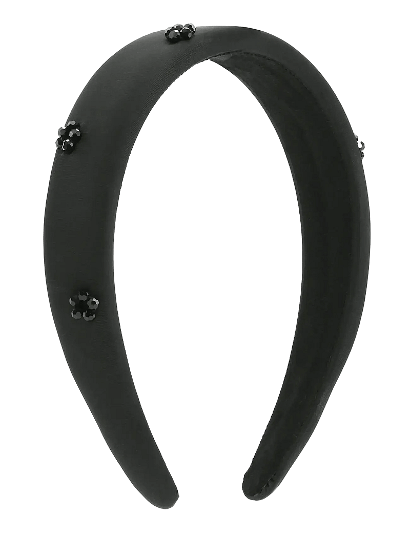 SUI AVA - Floral Gleam Headband - peapaelad ja peavõrud - black - 1