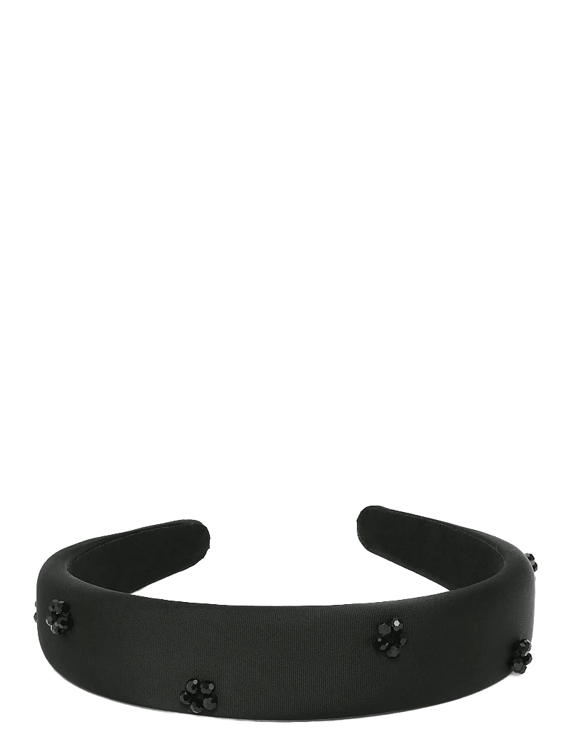 SUI AVA - Floral Gleam Headband - peapaelad ja peavõrud - black - 2