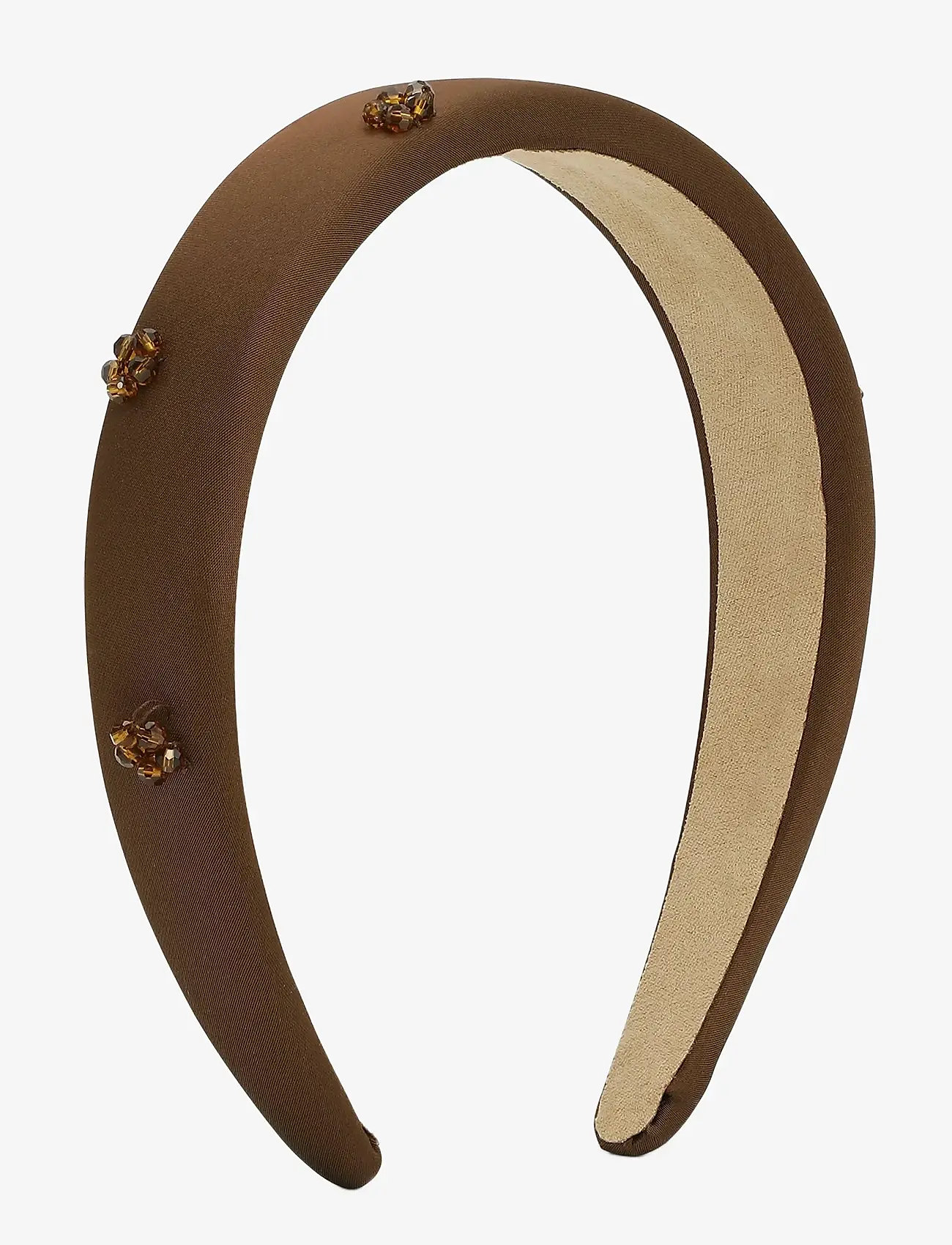 SUI AVA - Floral Gleam Headband - haarband - chocolate fondant - 1