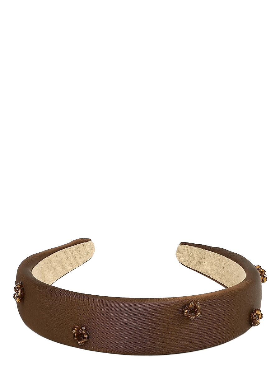 SUI AVA - Floral Gleam Headband - chocolate fondant - 2
