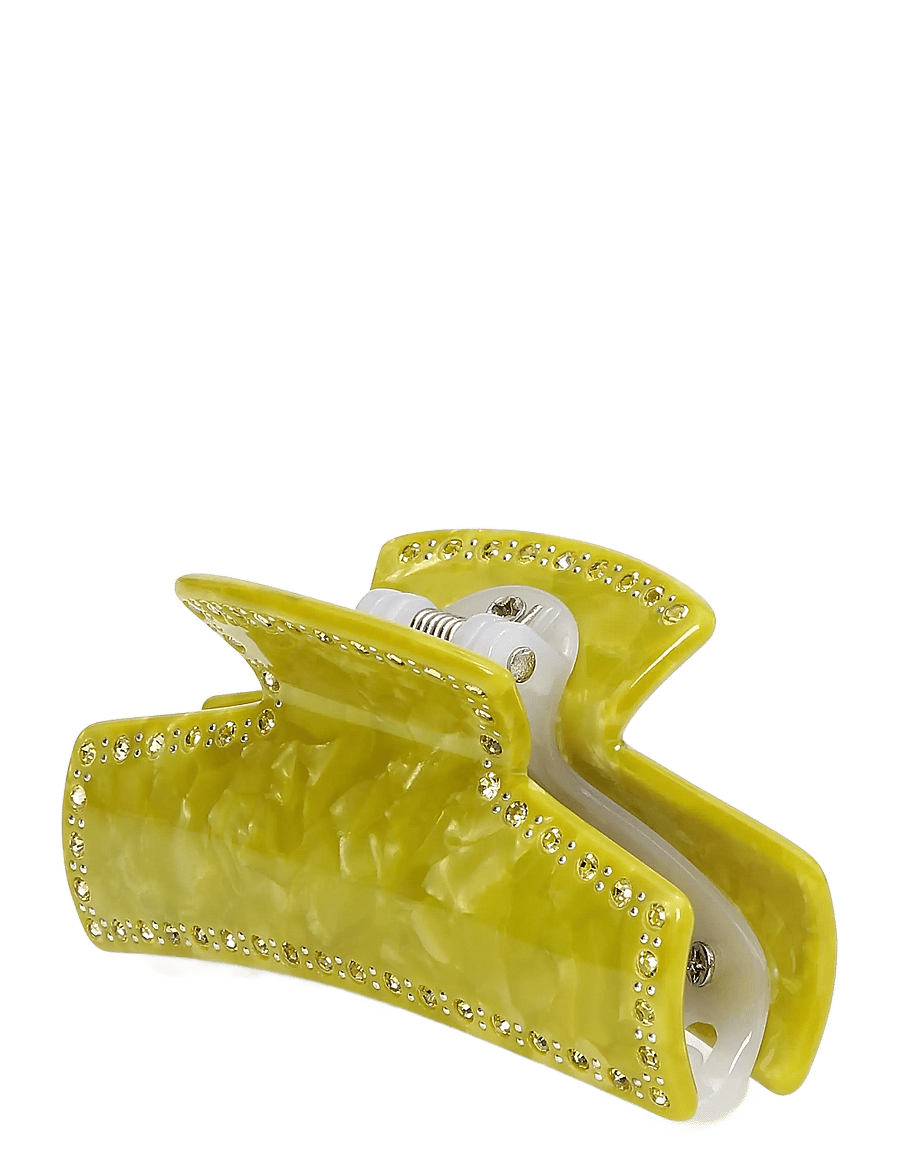 SUI AVA - Anna Grinch Glam Middle - hárklemmur - chartreuse - 1
