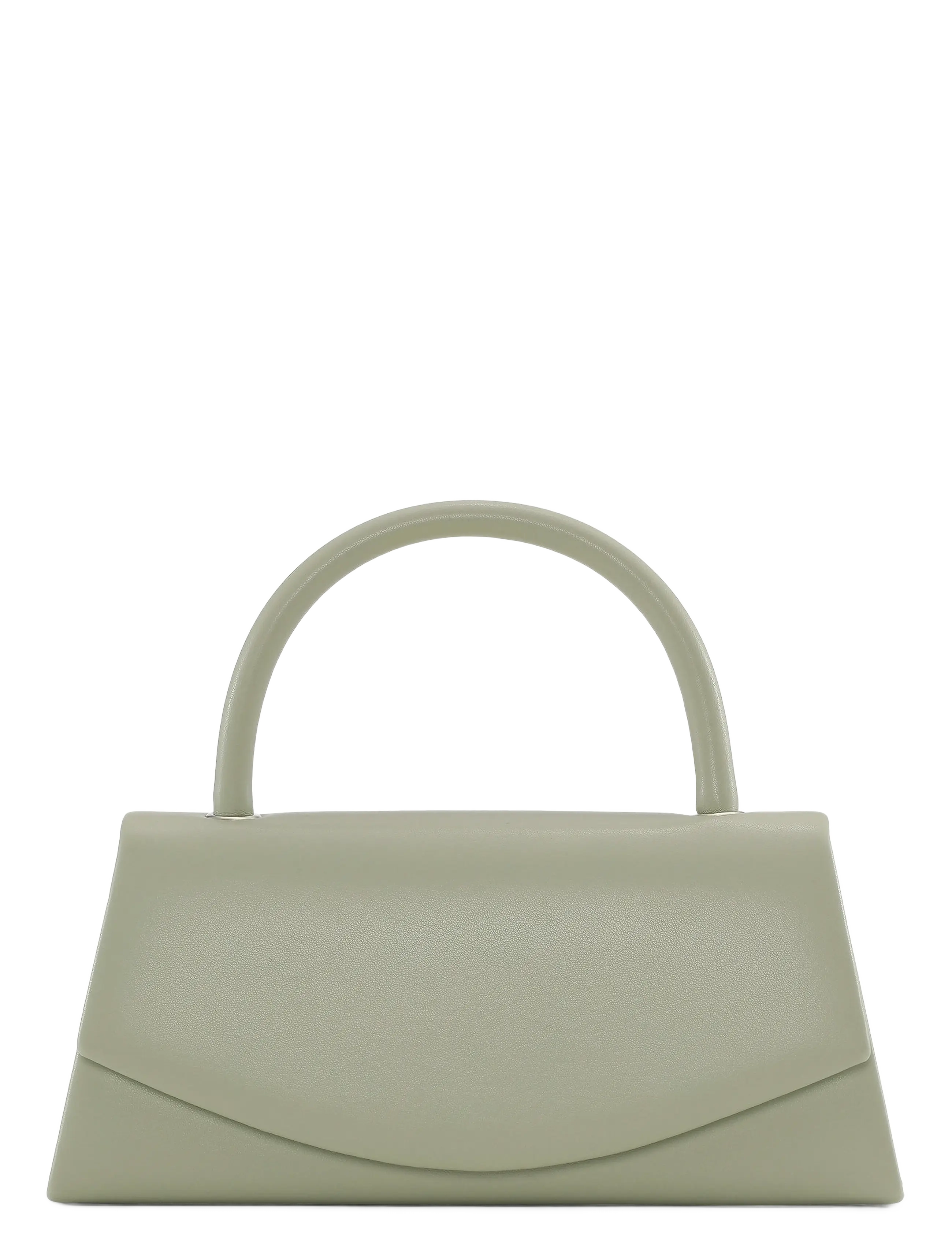 SUI AVA - Overlapping Closure Handbag - green grape - 1