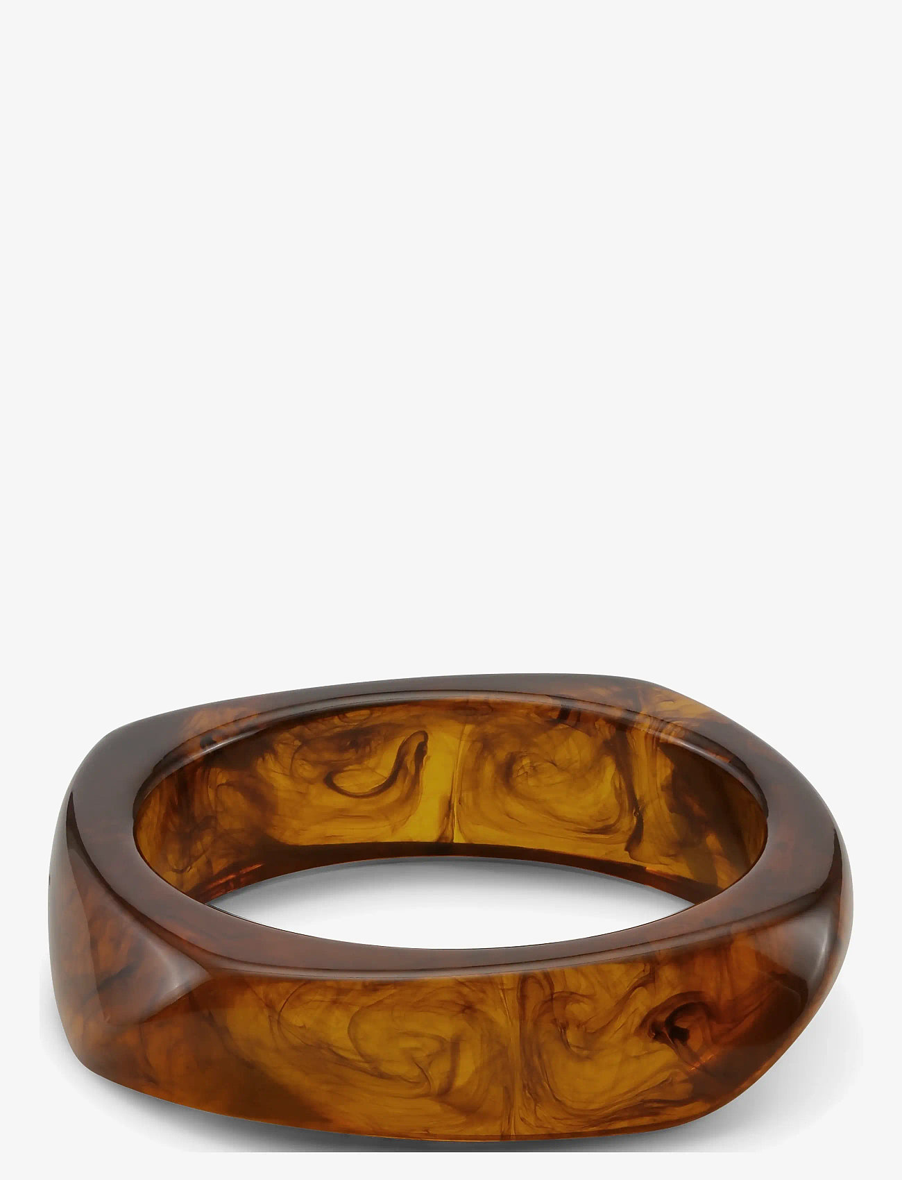 SUI AVA - Chunky Bangle - bangles - golden brown - 1