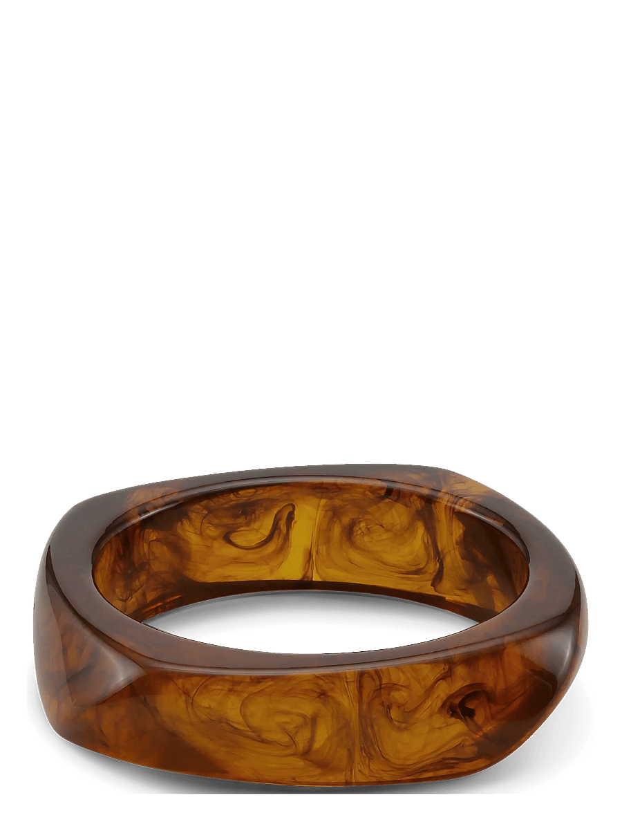 SUI AVA - Chunky Bangle - armreifen - golden brown - 1
