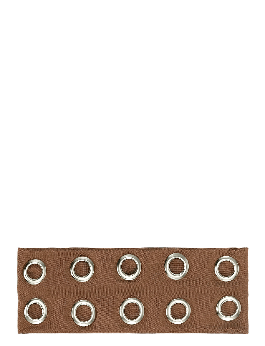 SUI AVA - Eyelet Headband - peapaelad - brown - 1