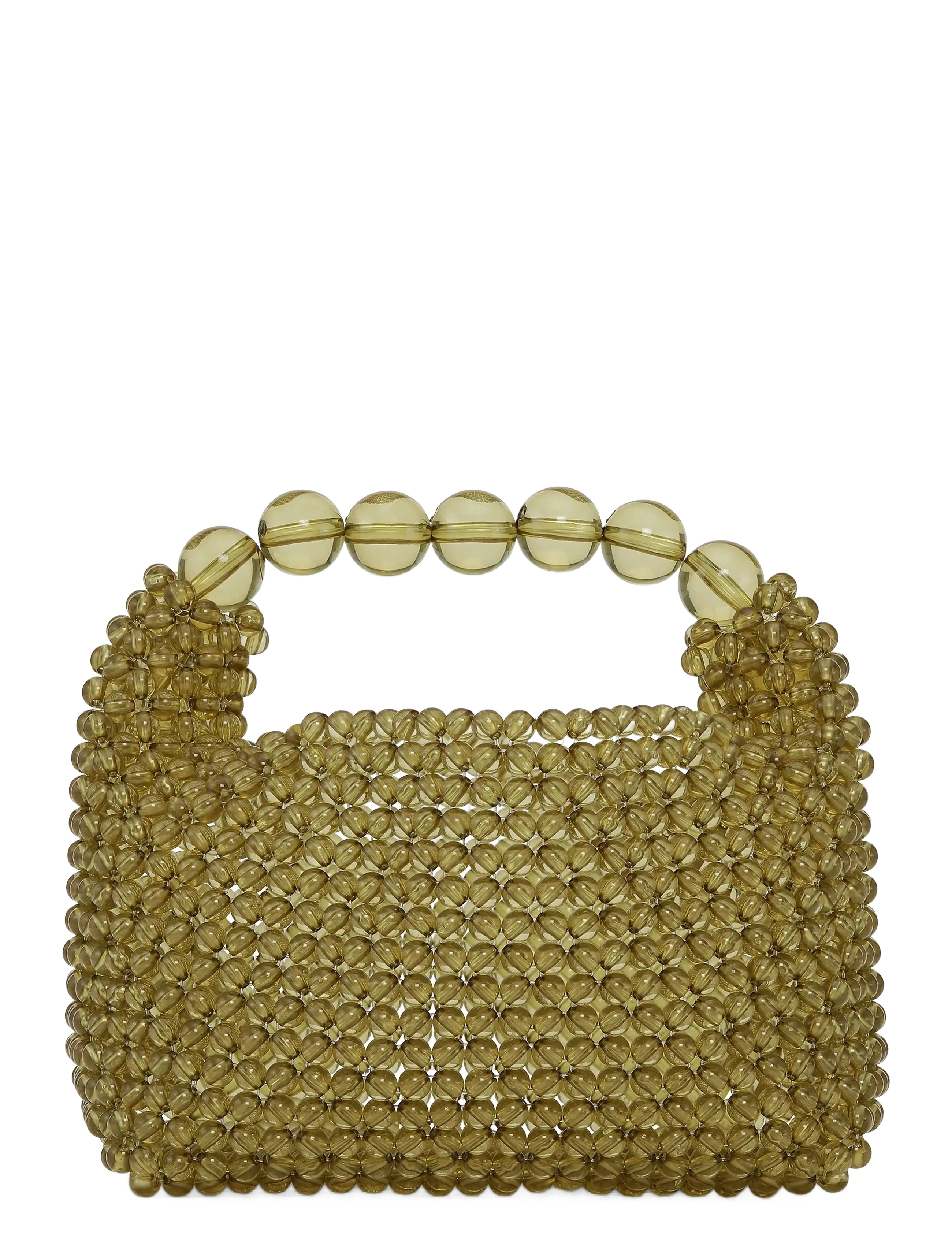 SUI AVA Slouchy Beaded Bag - Sui Ava - GREEN GRAPE / green