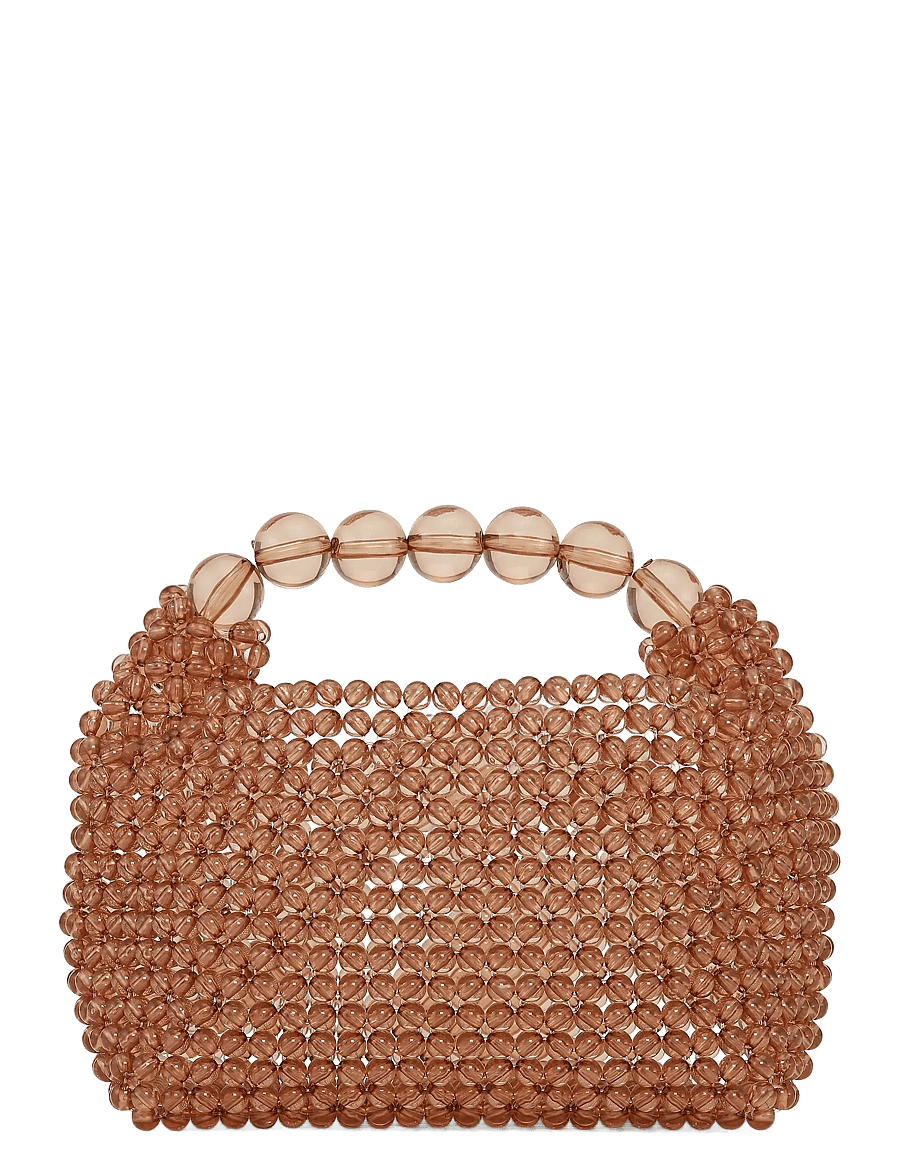 SUI AVA - Slouchy Beaded Bag - toffee - 0