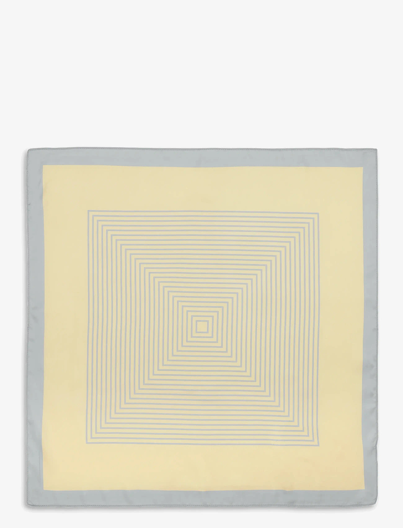 SUI AVA - Classic Patterned Scarf - madalaimad hinnad - white/butter yel - 0