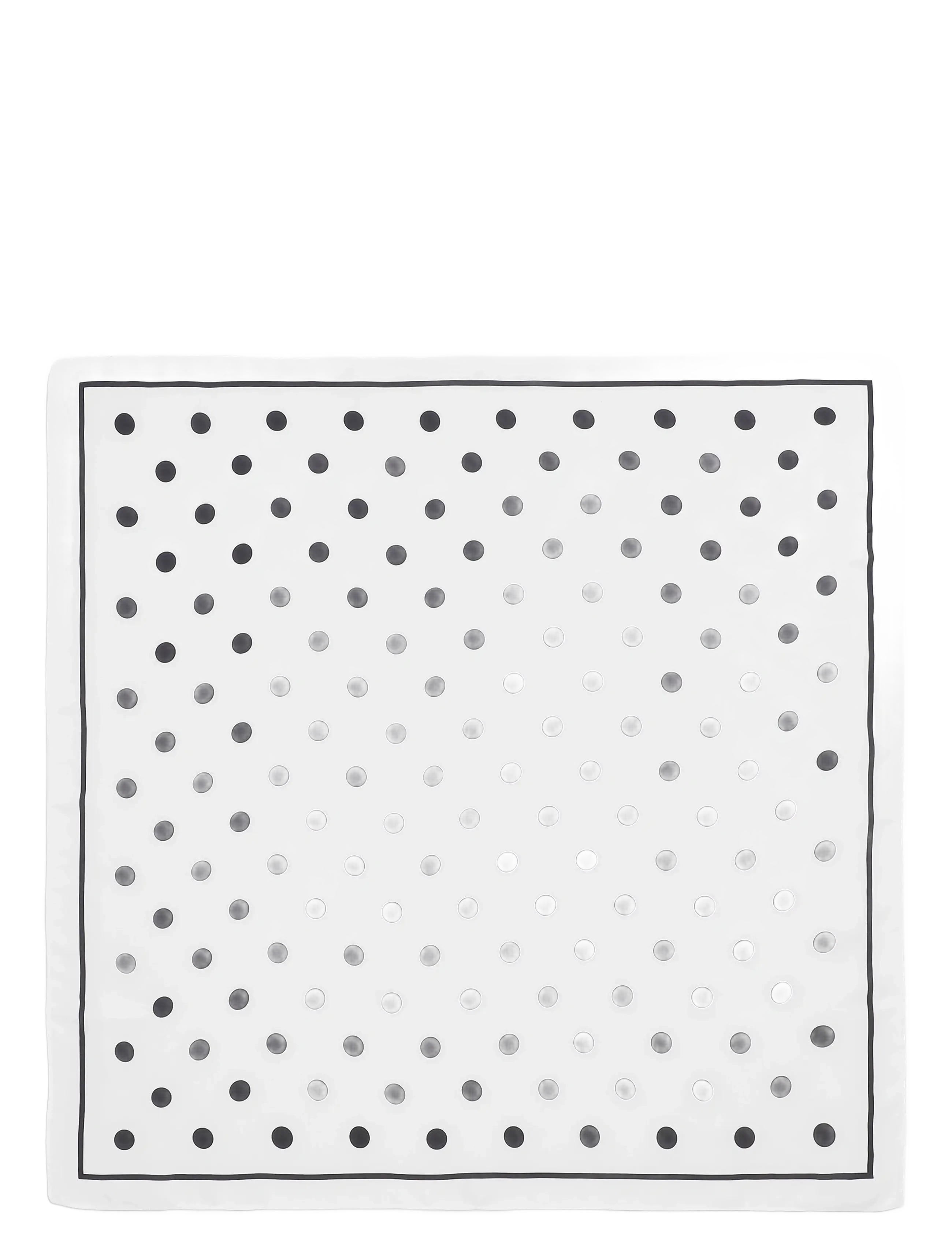 SUI AVA Polka Dot Scarf - Uus - BLACK / white