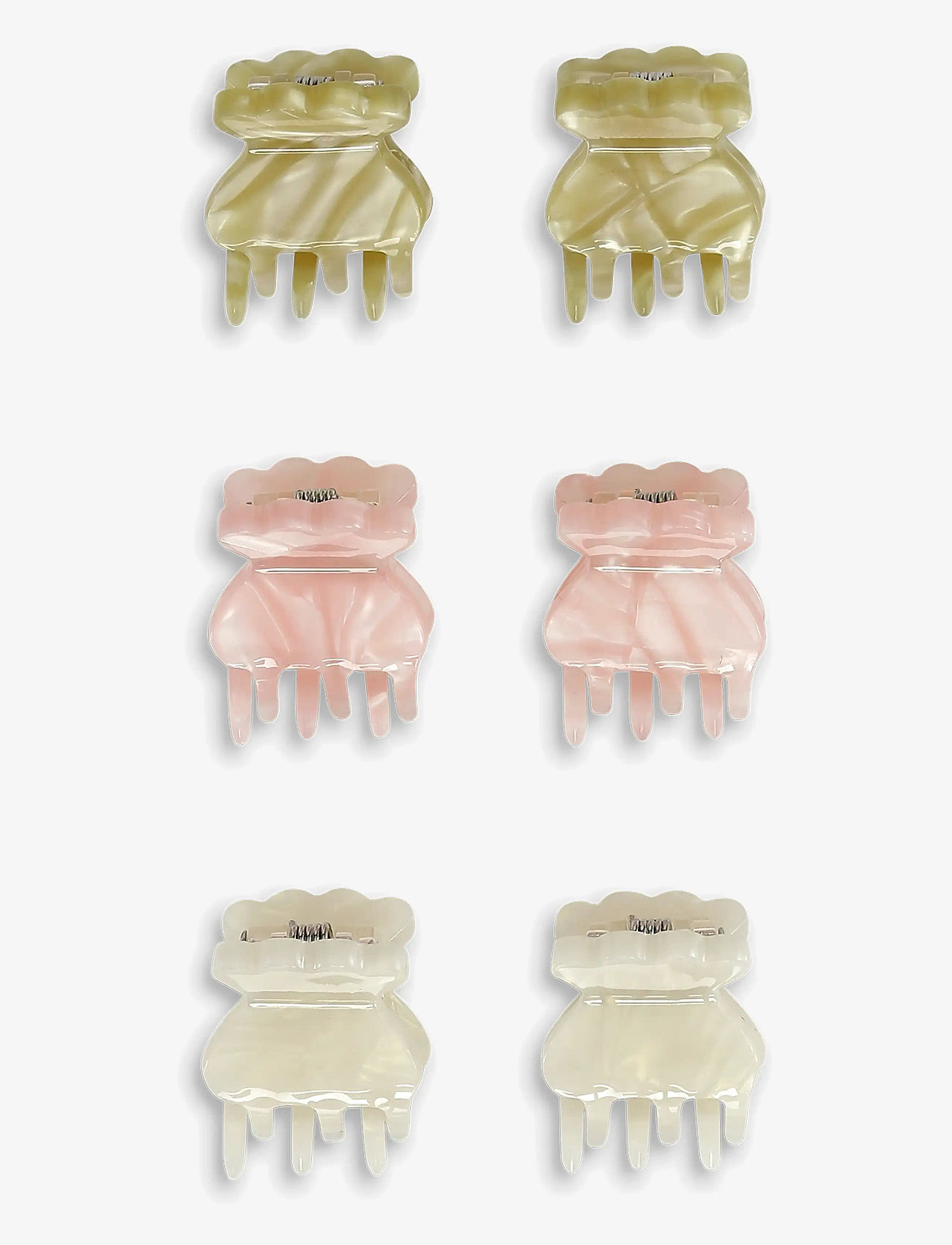 SUI AVA - 6-pack Tiny Soft Serve Claws - die niedrigsten preise - helle mix - 0