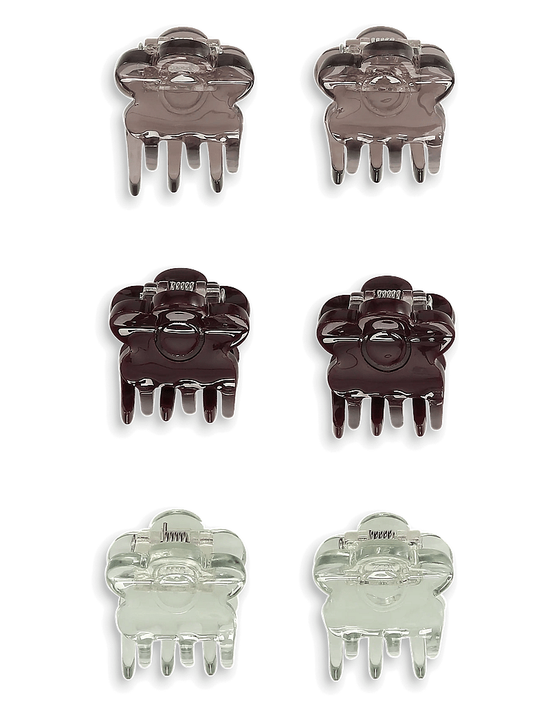 SUI AVA - 6-pack Tiny Soft Serve Claws - hårklämmor - poppy mix - 0