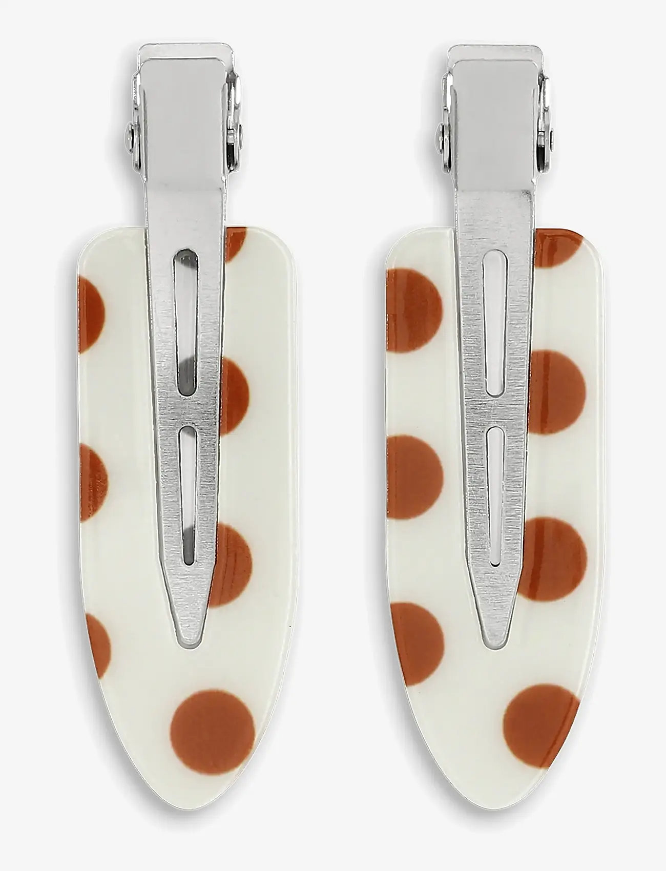 SUI AVA - No Crease Sprinkle Clips // 2 pcs - hårspænde - stracciatella - 0